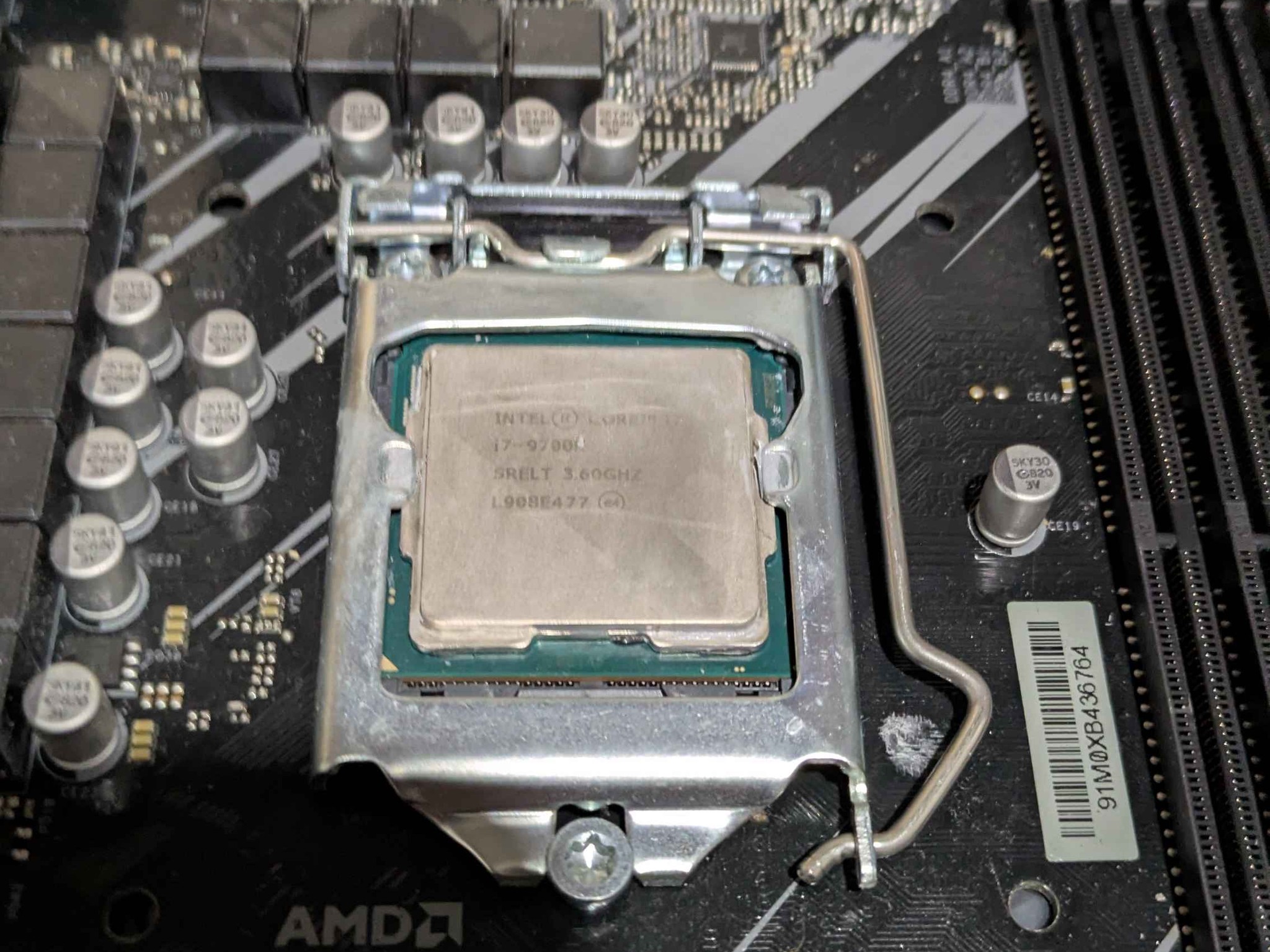 ASRock Z390 Wifi Phantom Gaming 4 Motherboard + Intel 9700k