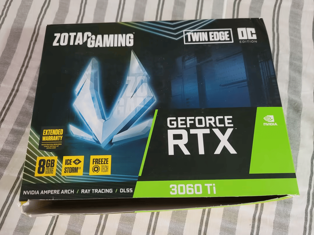 OBO New Open Box! Zotac RTX 3060 TI Twin Edge OC LHR