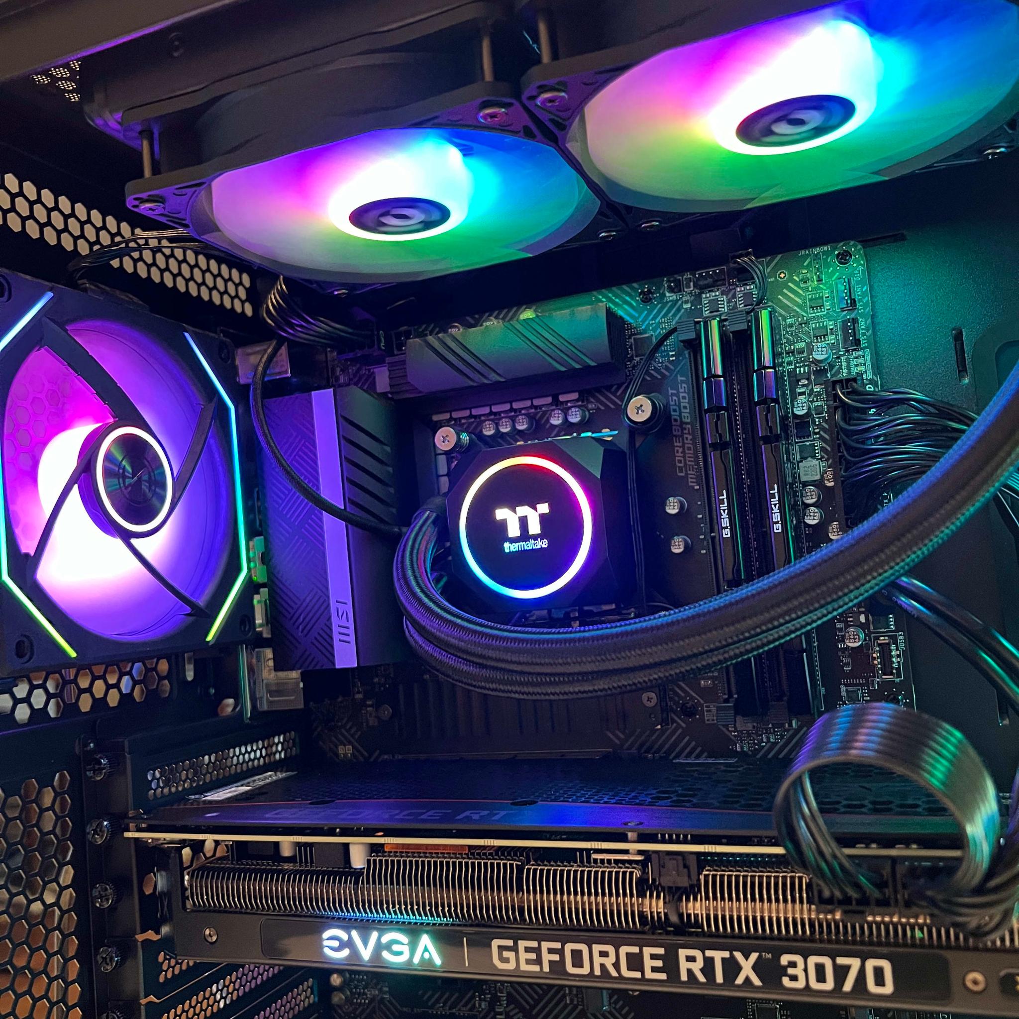 Santa's Speed Demon | i5 12600K | RTX 3070