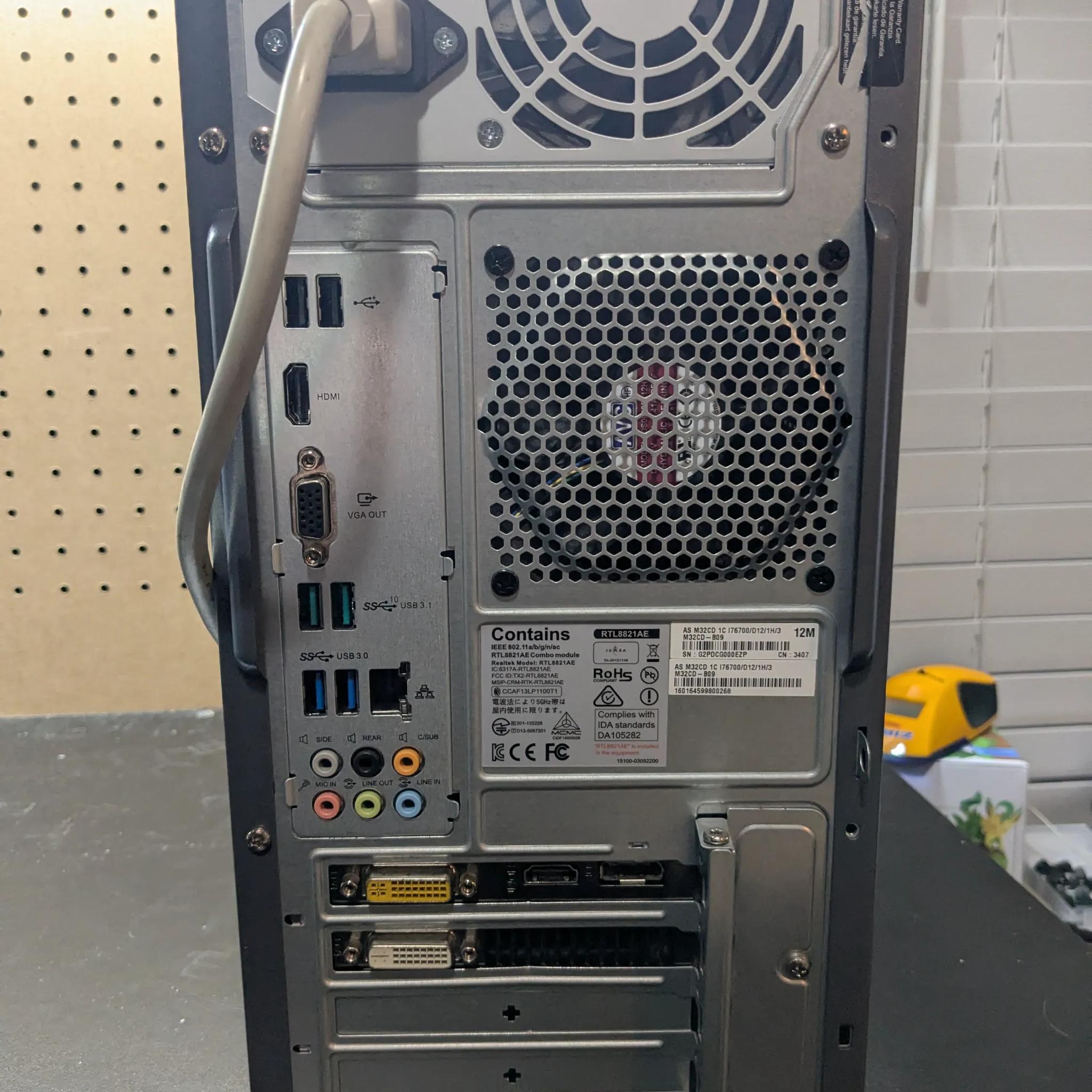 140 FPS Fortnite | 180 Day Warranty | i7-6700, 16GB RAM, GTX 950 2GB, 480GB SSD, Win11