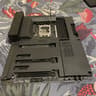 NZXT N7 Z790 Intel Motherboard Black (top PCLe tab is broken off)