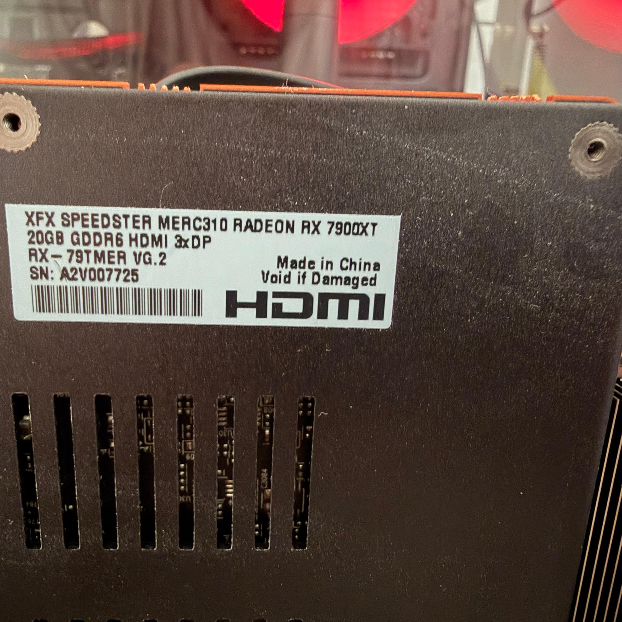 XFX Speedster MERC 310 Radeon RX 7900 XT