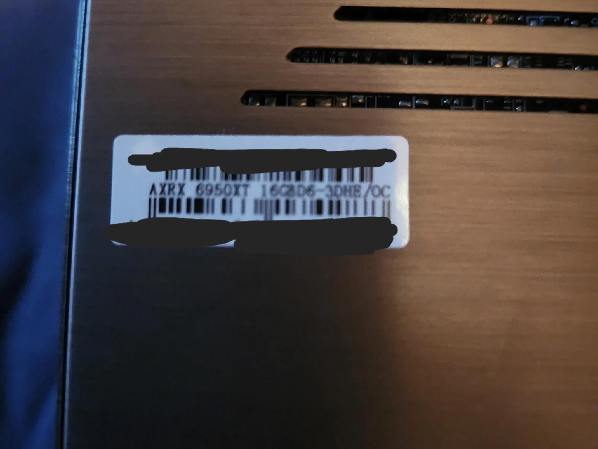 PowerColor Red Devil 6950xt (Like New)
