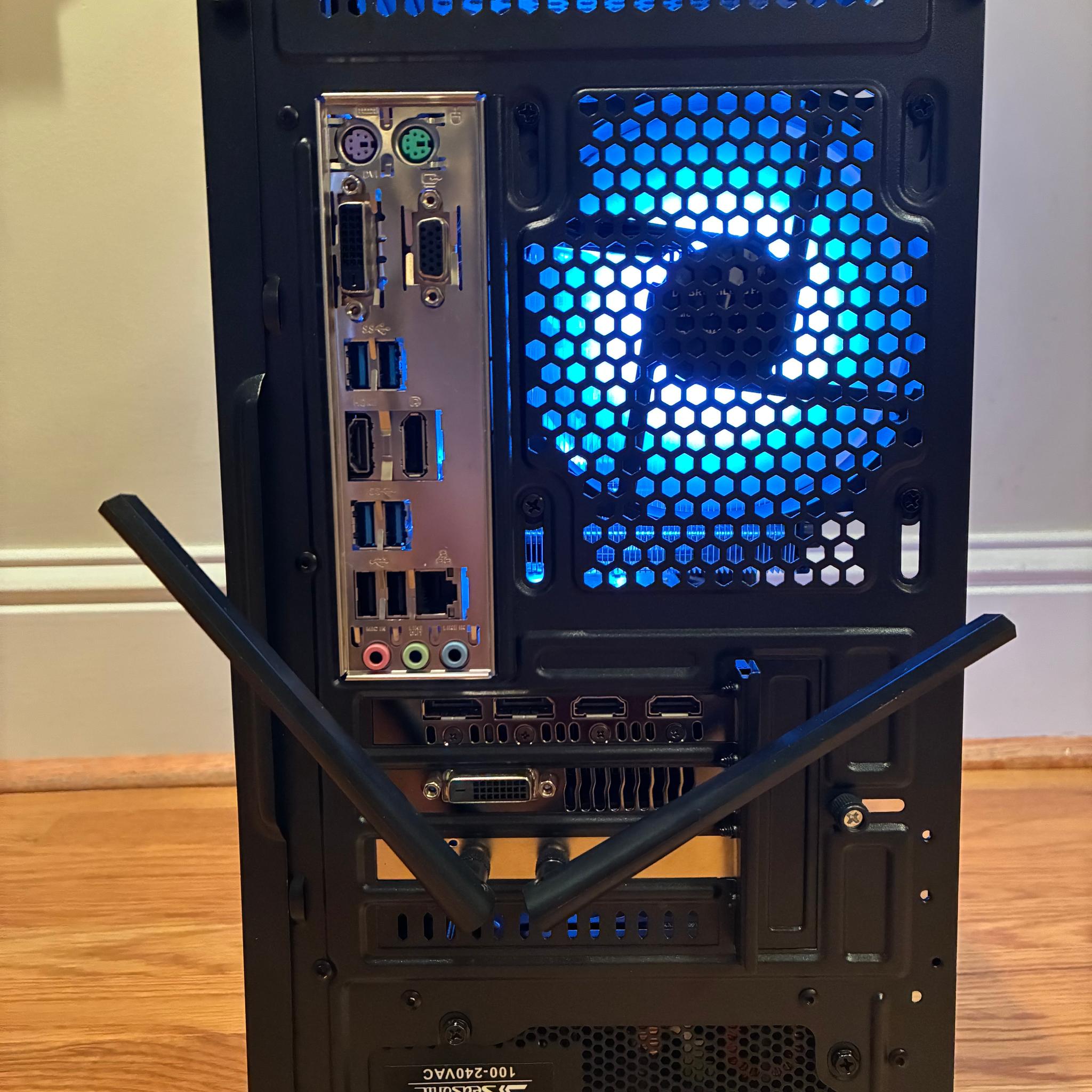GTX 1070 8GB i7 6700 CUSTOM GAMING PC 16GB DDR4 512GB NVME SSD WIFI 6E WINDOWS 10