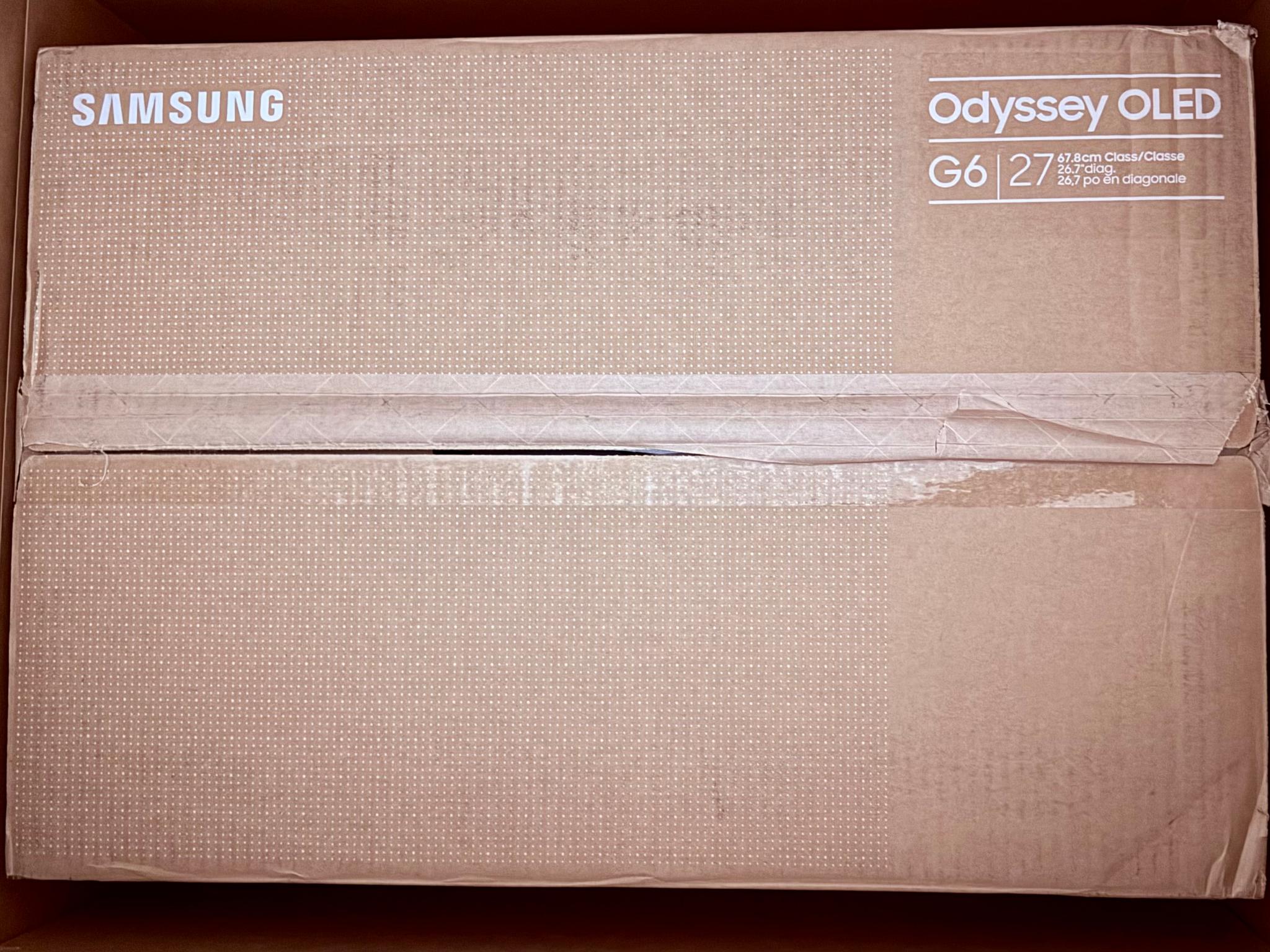 Samsung - (NEW) 27" Odyssey OLED G6 Gaming Monitor (G60SD)