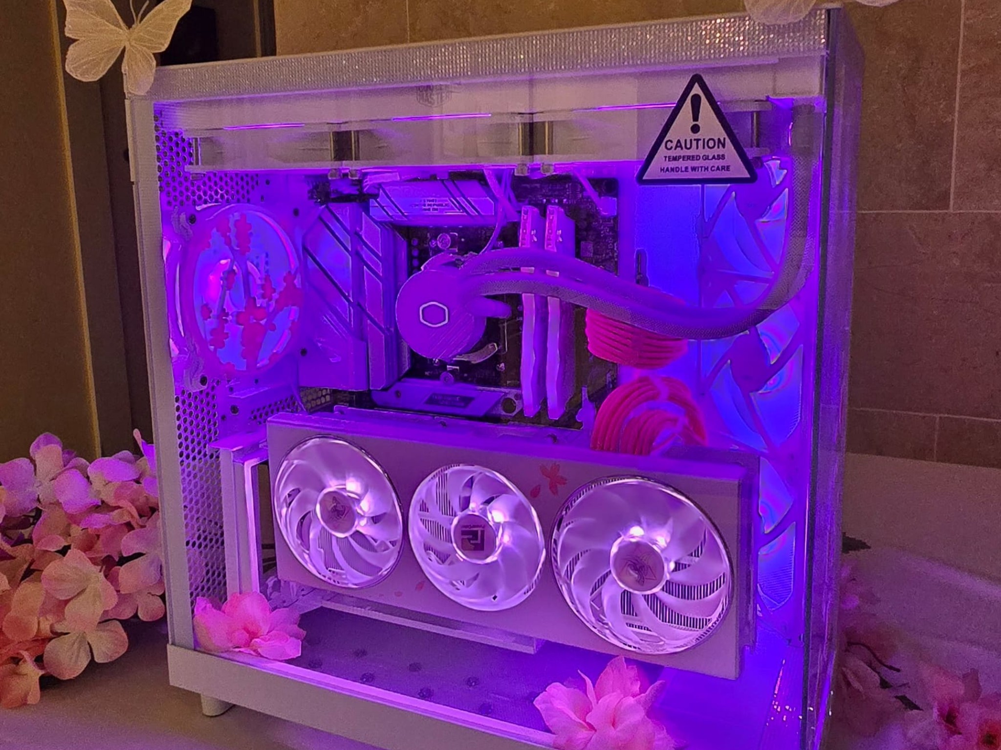 Sakura Pc 🌸🌸🌸 7800X3D + 7800XT (Sakura Version)
