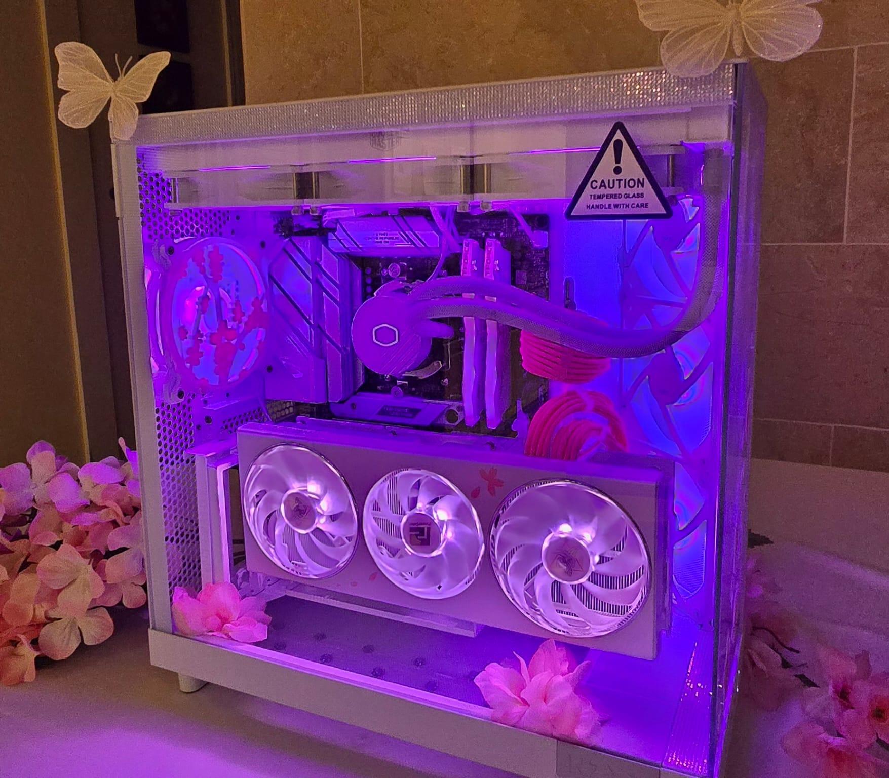 Sakura Pc 🌸🌸🌸 7800X3D + 7800XT (Sakura Version)