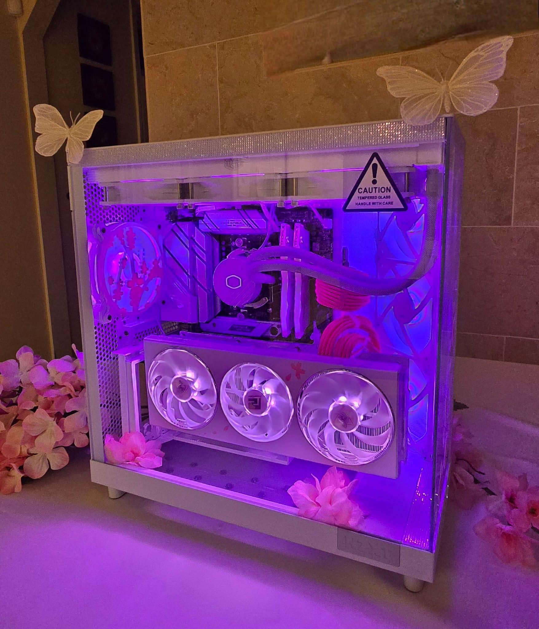 Sakura Pc 🌸🌸🌸 7800X3D + 7800XT (Sakura Version)