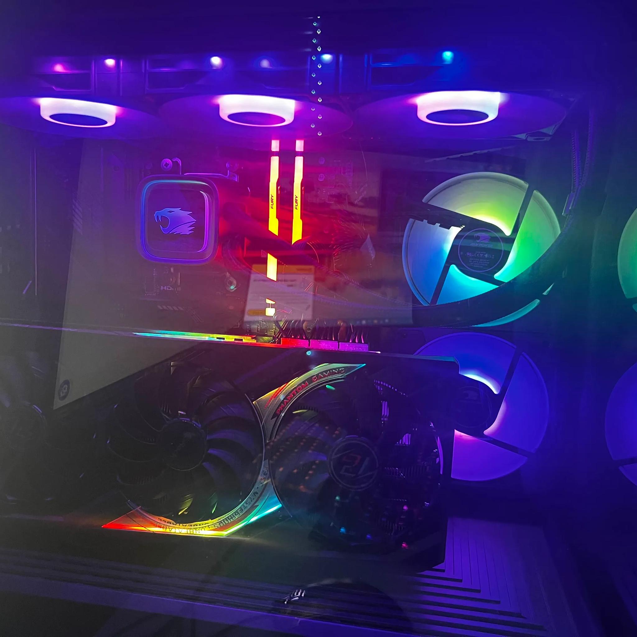 ULTIMATE GAMING PC AMD Ryzen 9 7950x3D 7900XTX 32GB RAM 6000hz