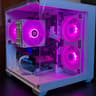 Ryzen 5 3600 | RTX 3060 Ti - White Fish Tank Gaming PC