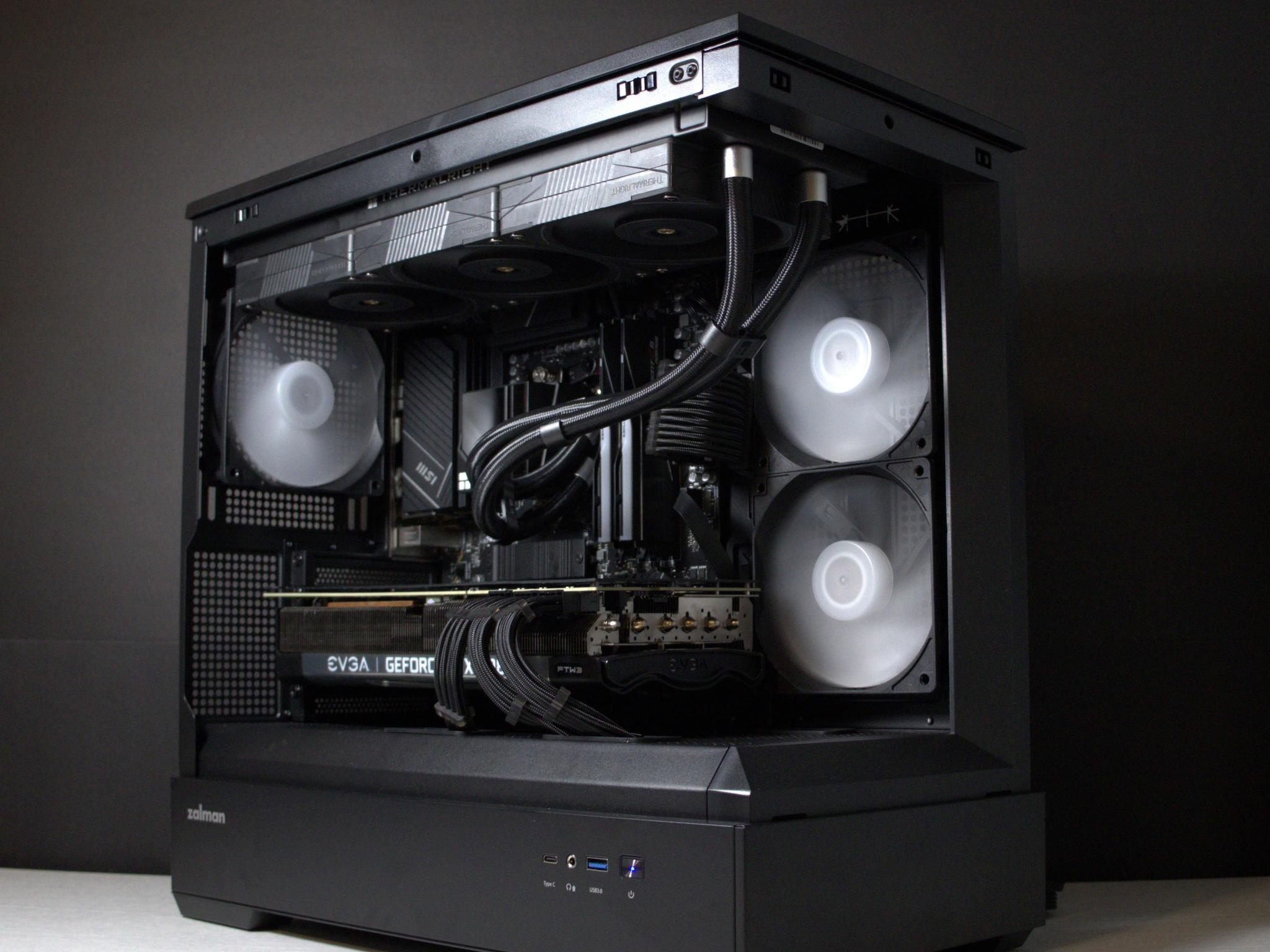 🔵BIG BLUE🔵 Gaming PC | AMD Ryzen 5 7600 | 32GB DDR5 | RTX 3080 | 1TB SSD | Win11 Home | Wi-Fi
