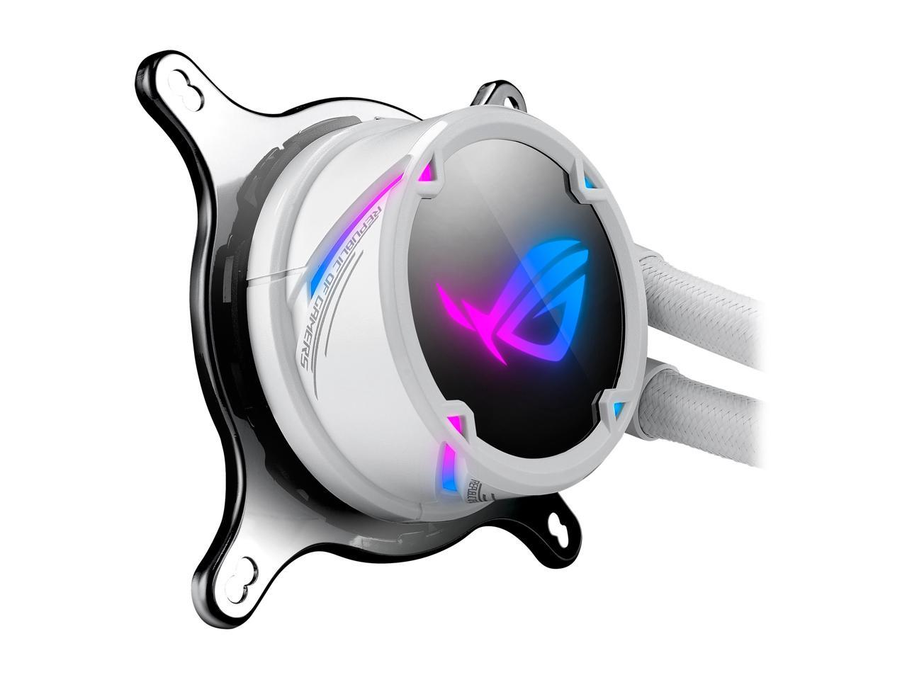 ASUS ROG Strix LC 360 RGB White Edition 360mm All-in-one RGB Liquid CPU Cooler