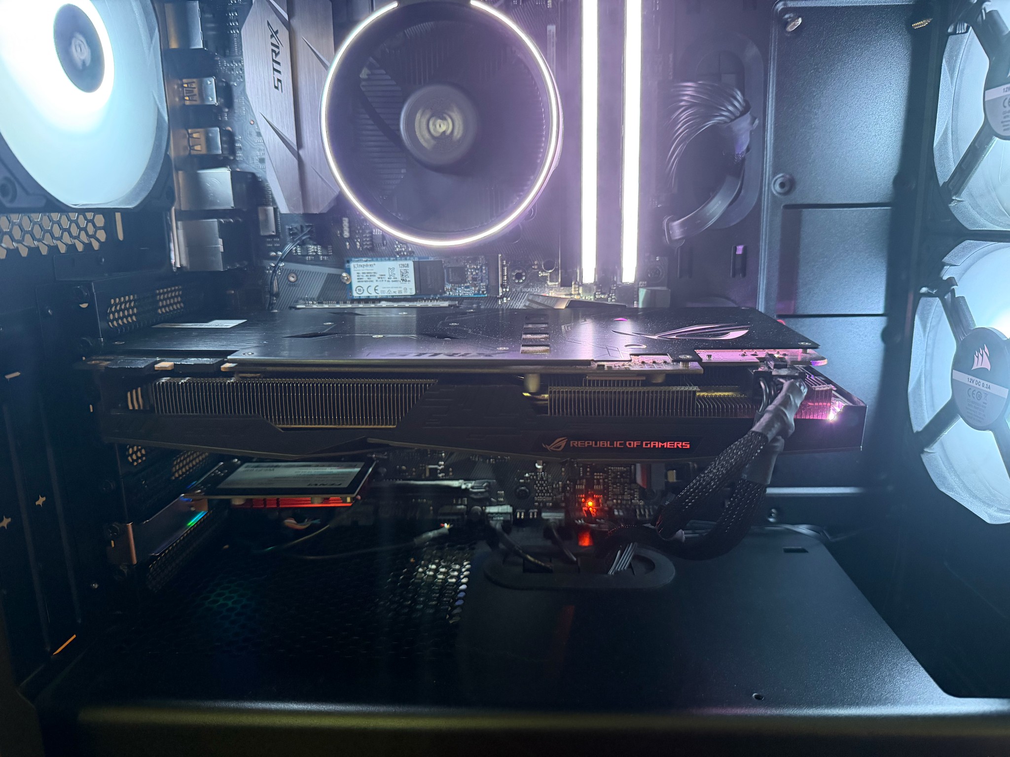 Gaming PC – Ryzen 7 2700X | ASUS ROG Strix GTX 1070 | 32GB RAM | Wi-Fi 6 | Windows 11 Home
