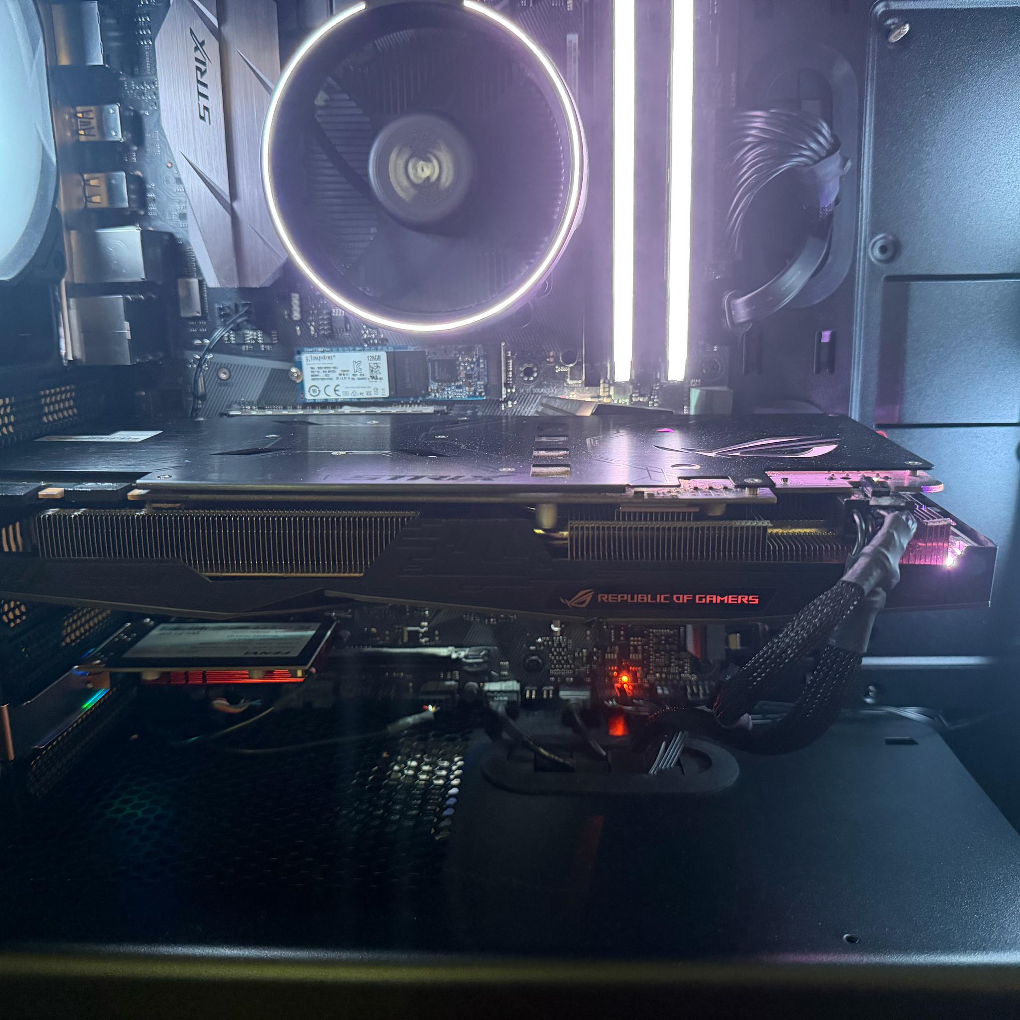Gaming PC – Ryzen 7 2700X | ASUS ROG Strix GTX 1070 | 32GB RAM | Wi-Fi 6 | Windows 11 Home