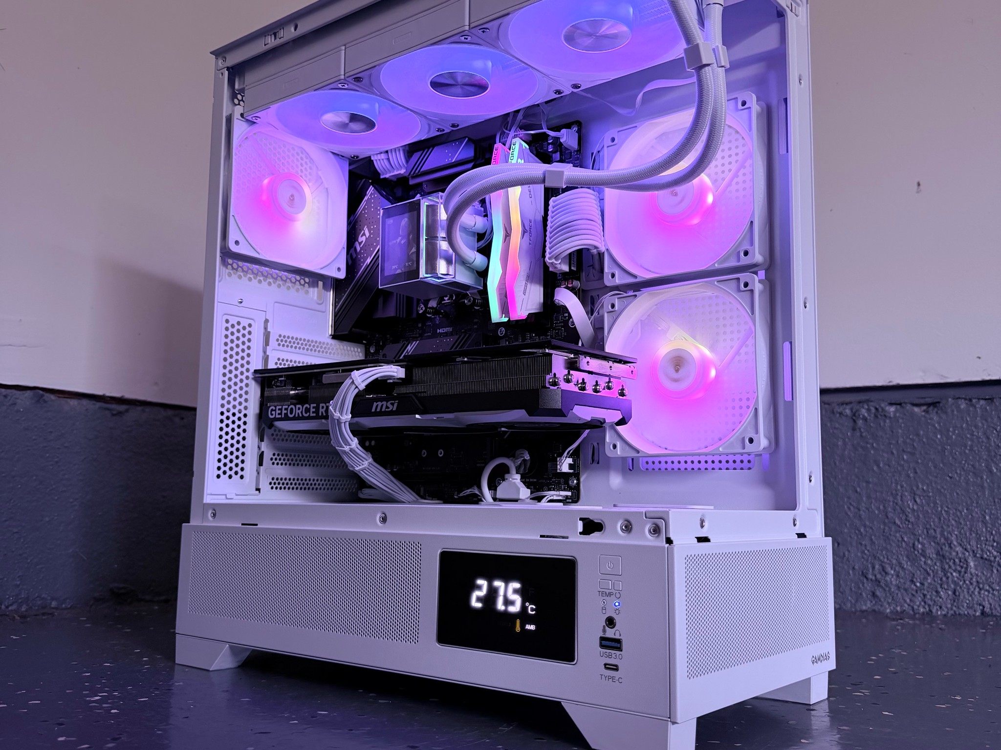 ⚪️"Polar Zenith "⚪️| 4k Gaming | RTX 4070 Ti Super 16GB | Ryzen 5 7600 | 32B DDR5 Ram | 2TB NVMe