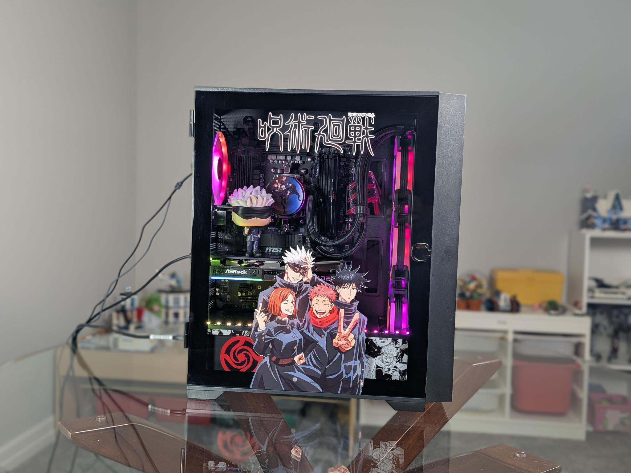 The Jujutsu Kaisen | Ryzen 5 9600X | RX 9060XT | 16GB DDR5 RAM | 1TB SSD