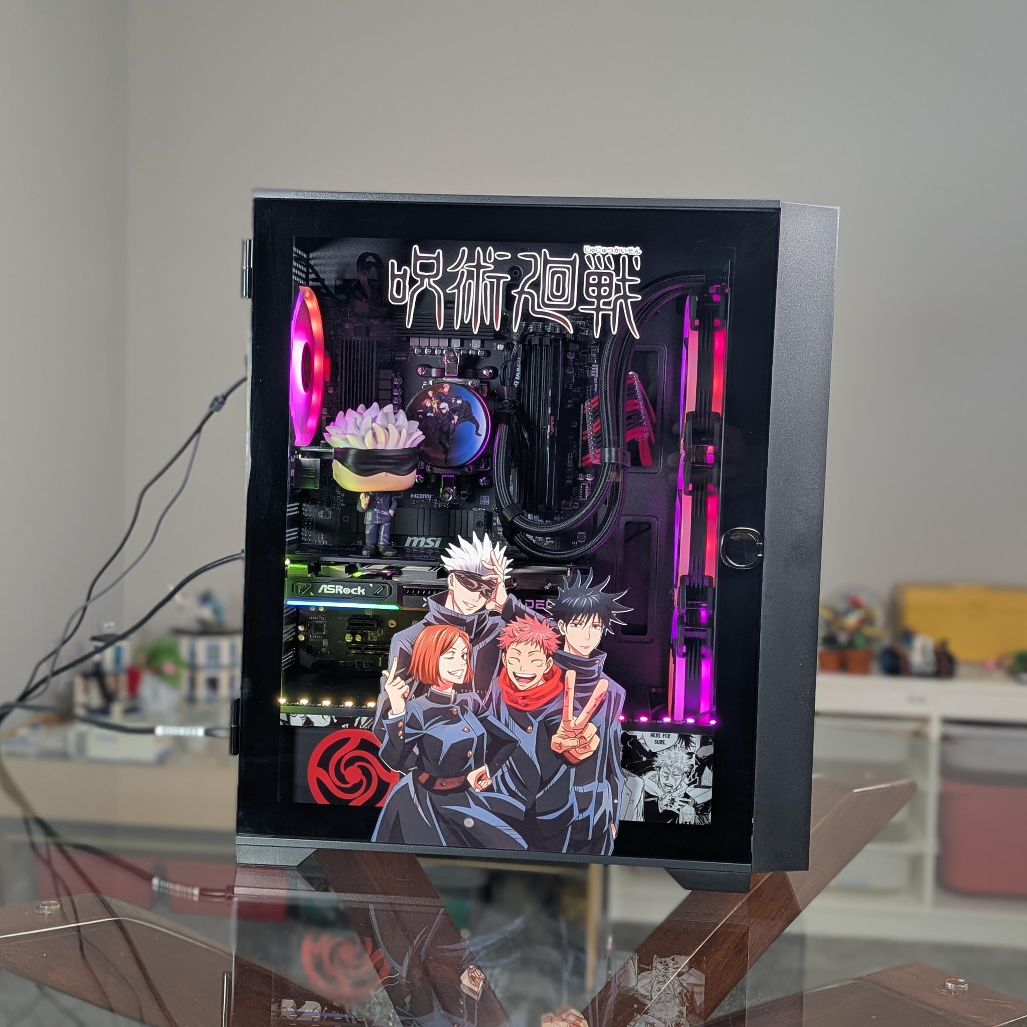 The Jujutsu Kaisen | Ryzen 5 9600X | RX 9060XT | 16GB DDR5 RAM | 1TB SSD