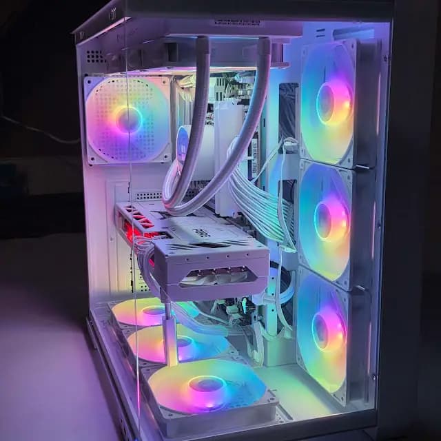 Alemoly #0002 — High-Performance 1440p / 4k White Gaming PC