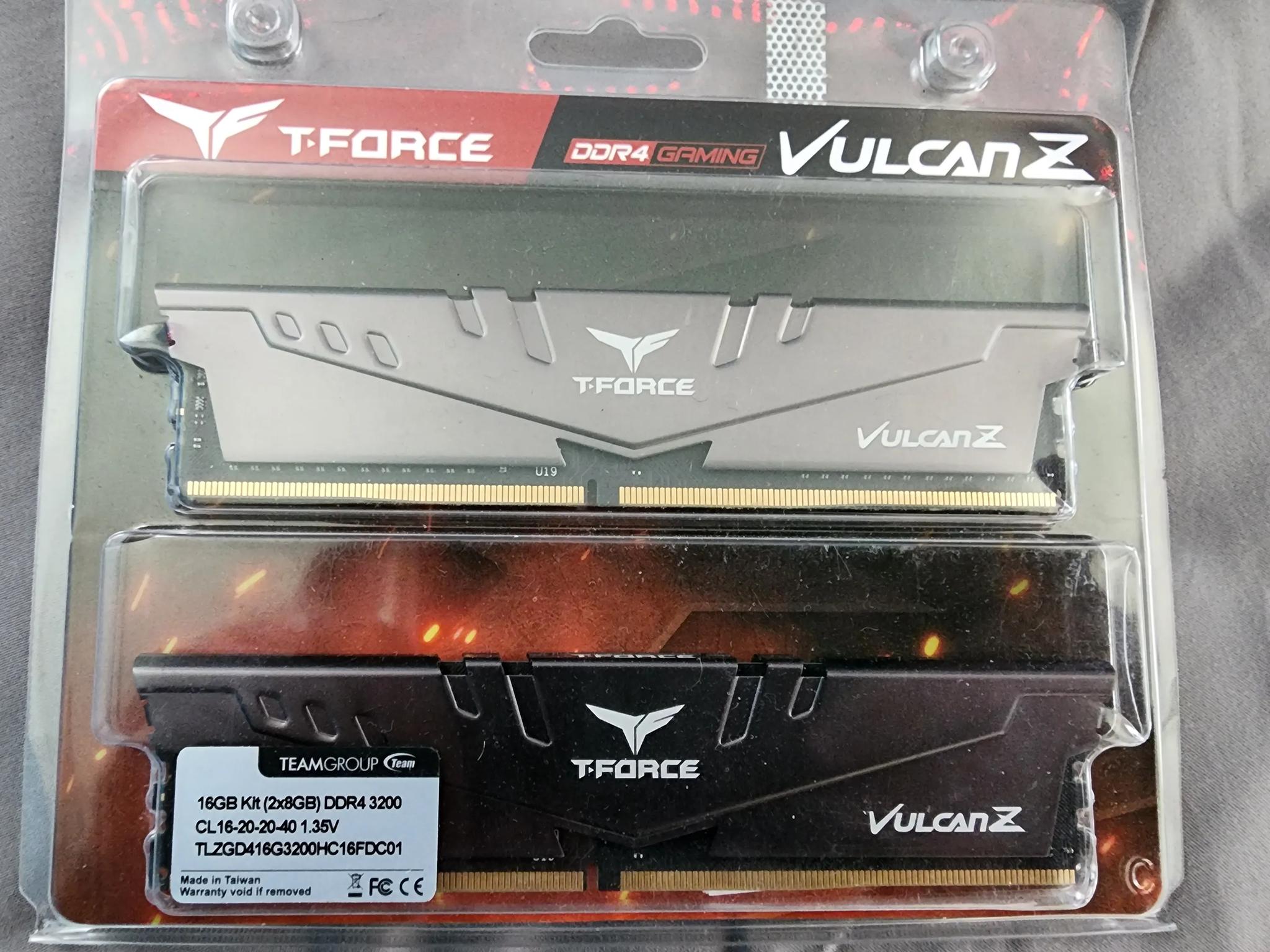 Asus Tuf B550 W/32GB DDR4 ram