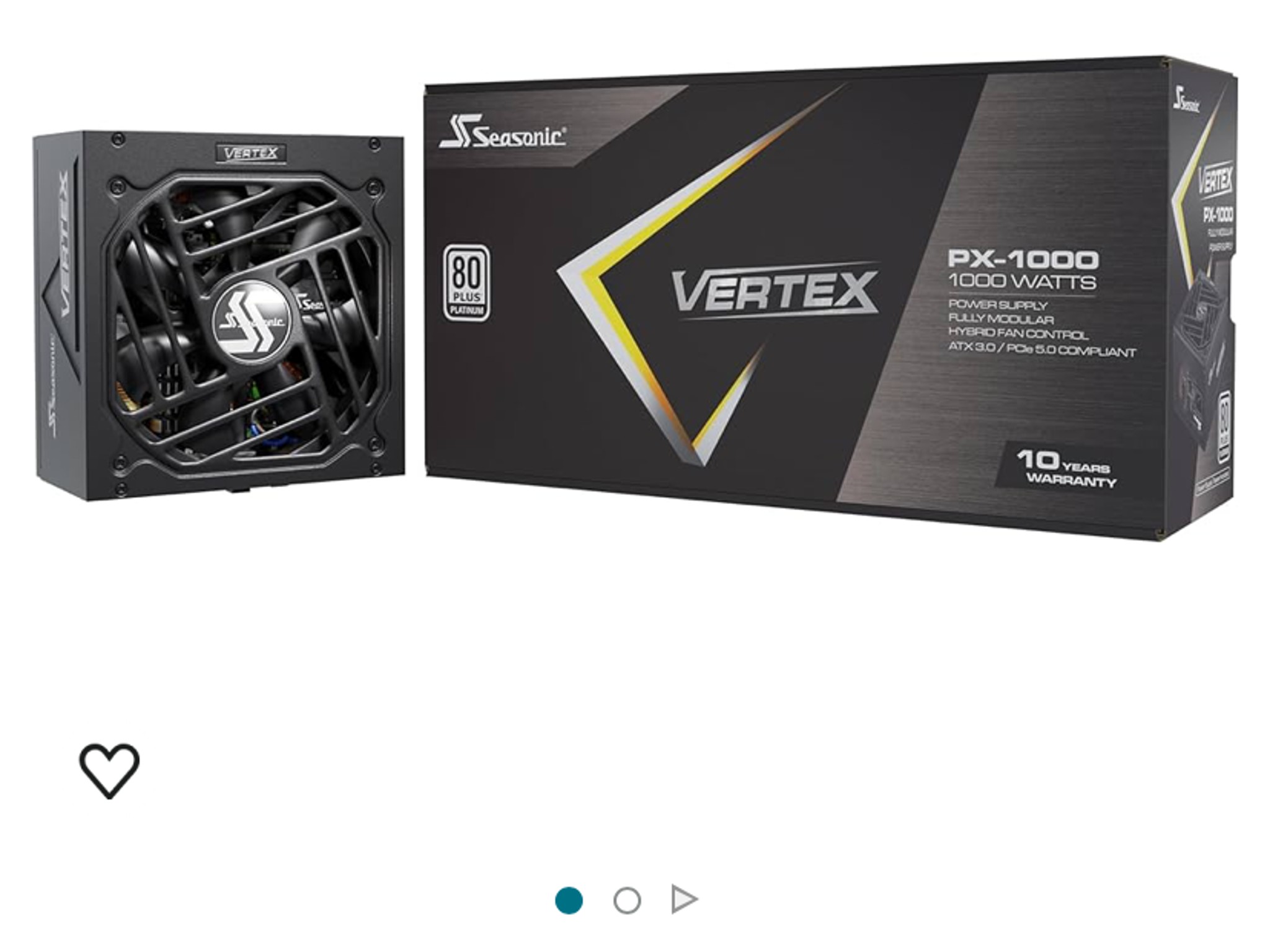 SeasSonic Prime 1000W Power Supply Platinum