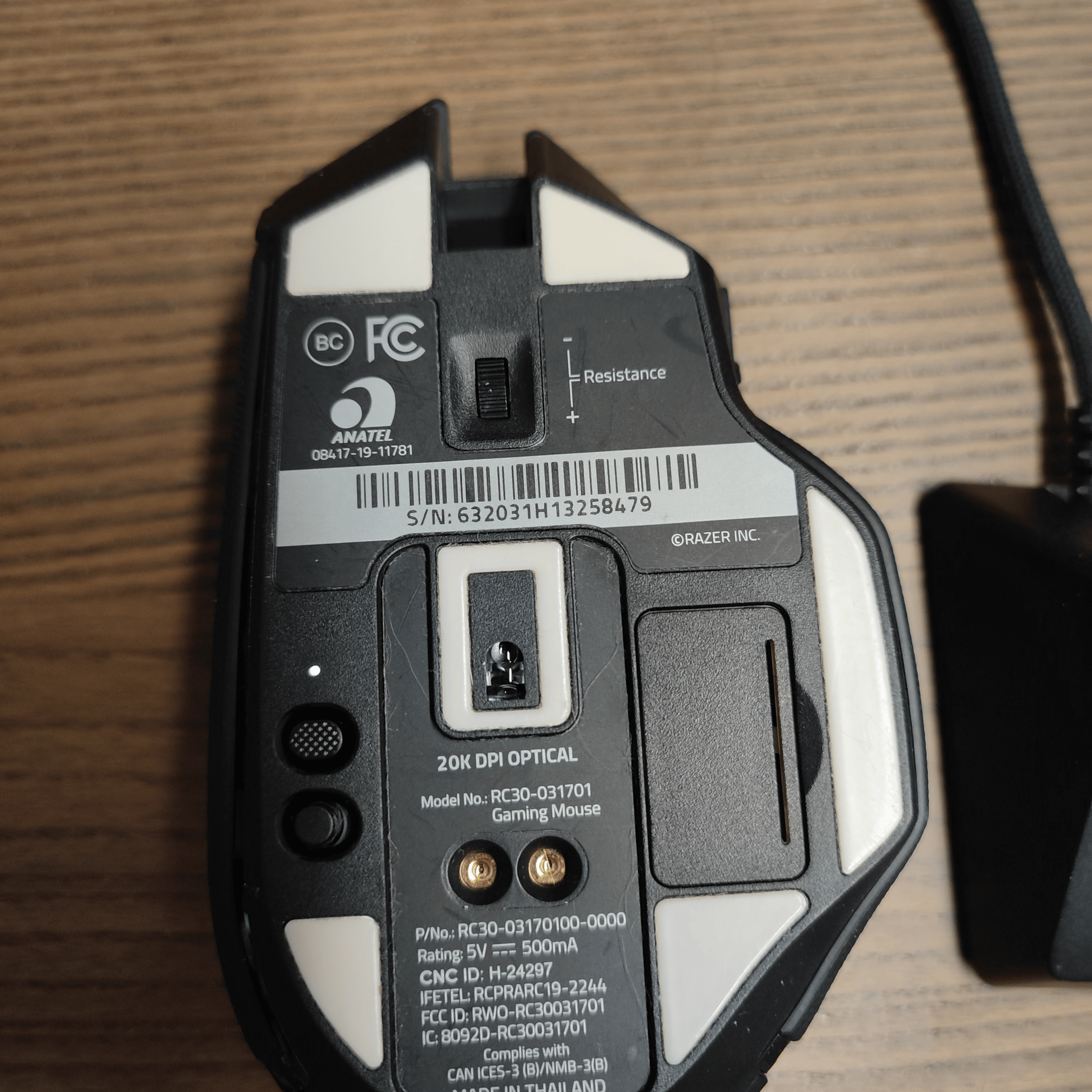 Razer Basilisk Ultimate Wireless Optical Mouse with Charging Dock