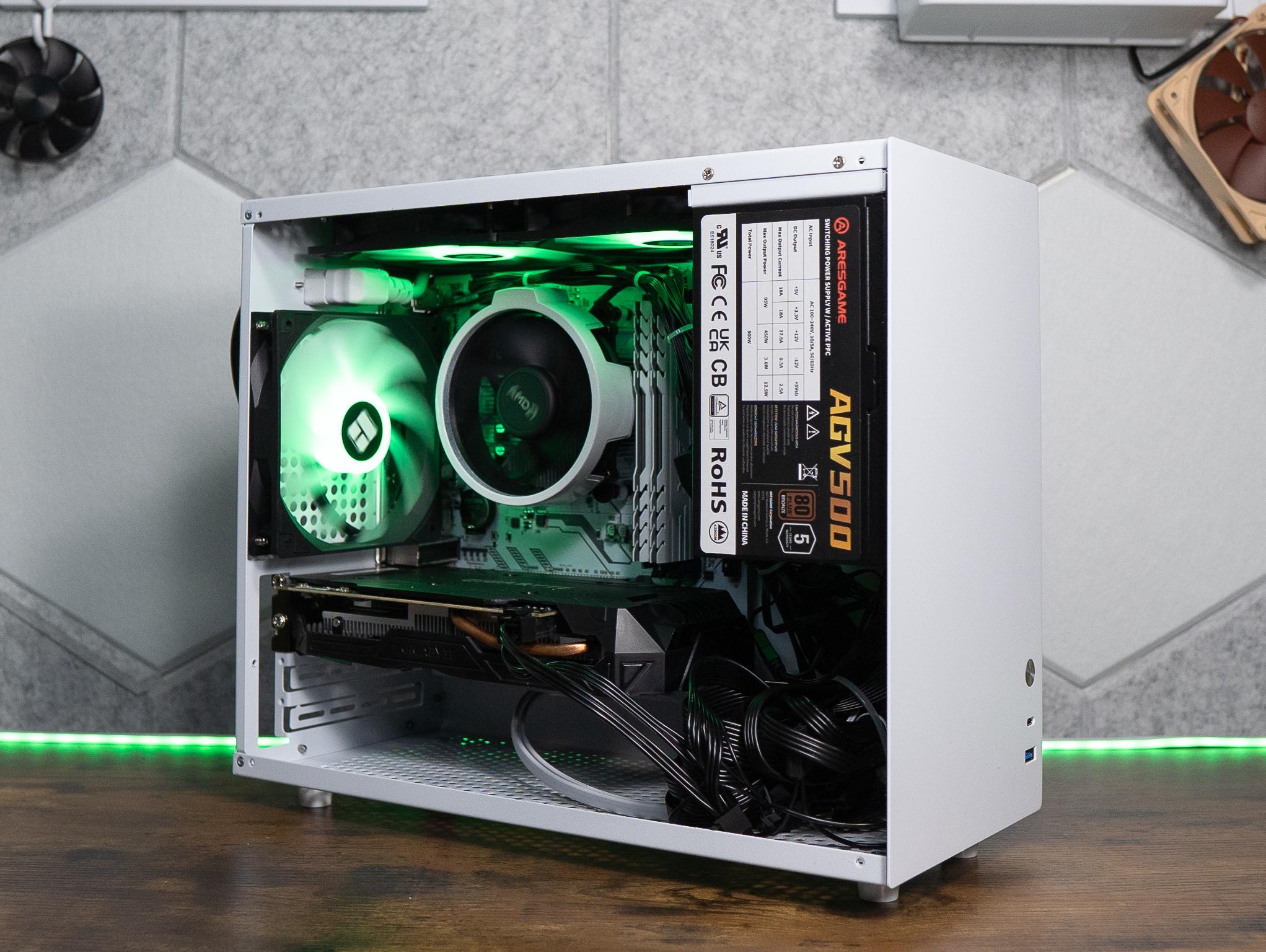 ❄️❄️ BUDGET - BO6 Ready GAMING PC | Gigabyte GTX 1060 | RYZEN 5 1600 | 16GB DDR4 RAM | 1TB M.2 SSD