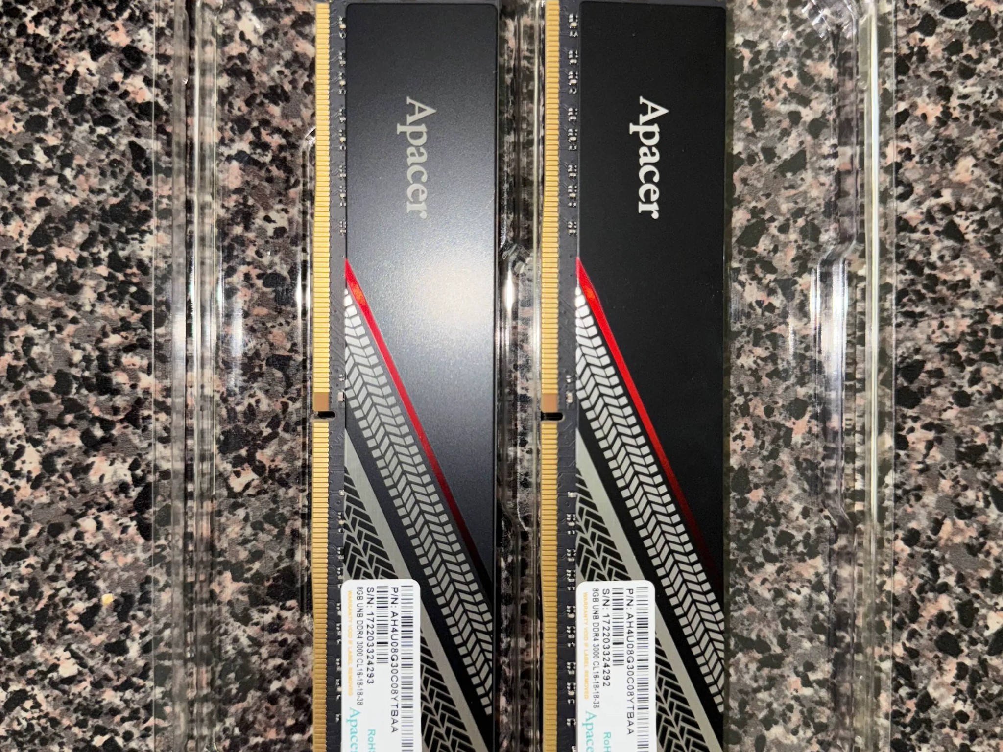 Apacer DDR4 2x8gb 3000Mhz (NO BOX)