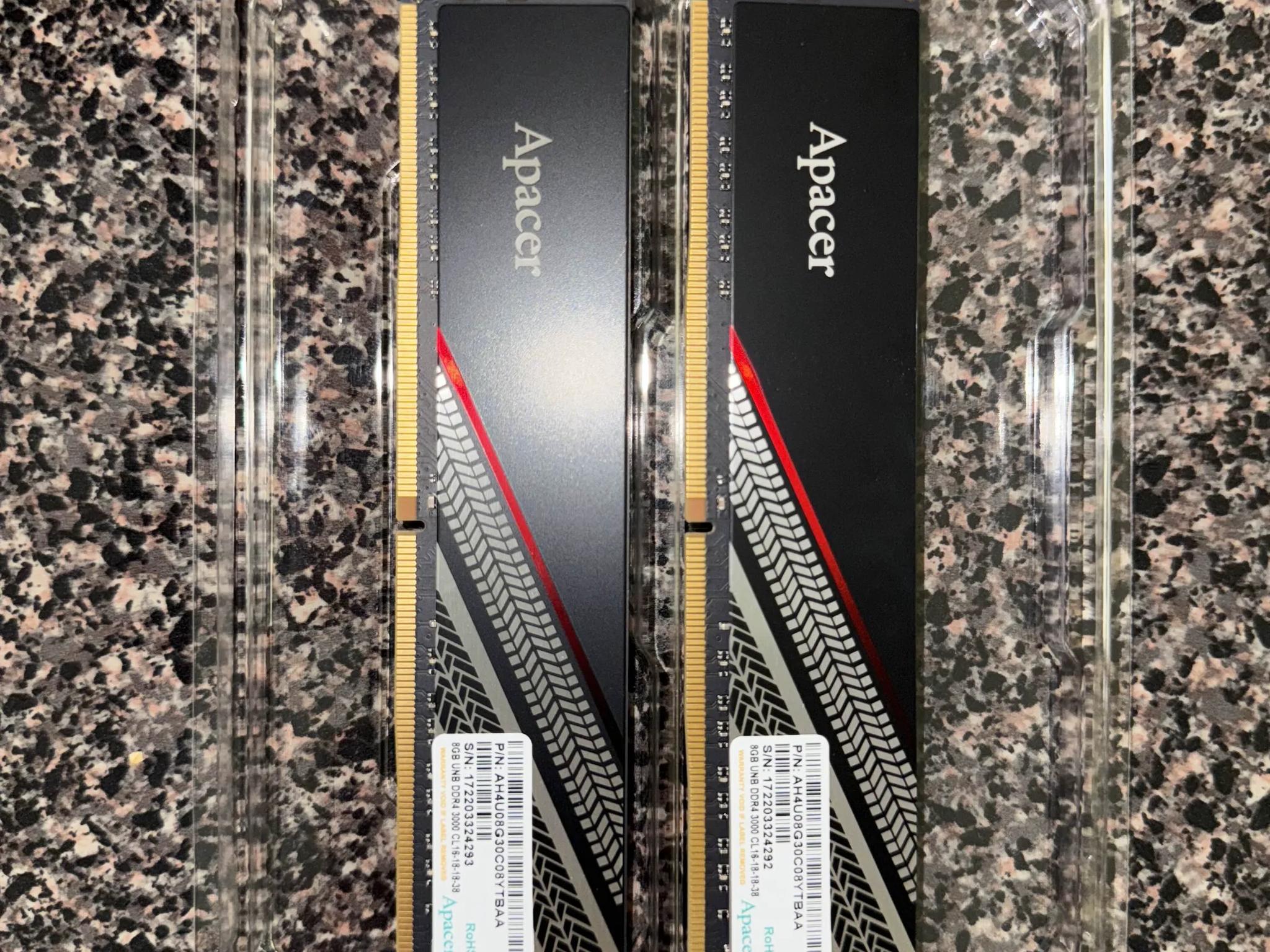 Apacer DDR4 2x8gb 3000Mhz (NO BOX)