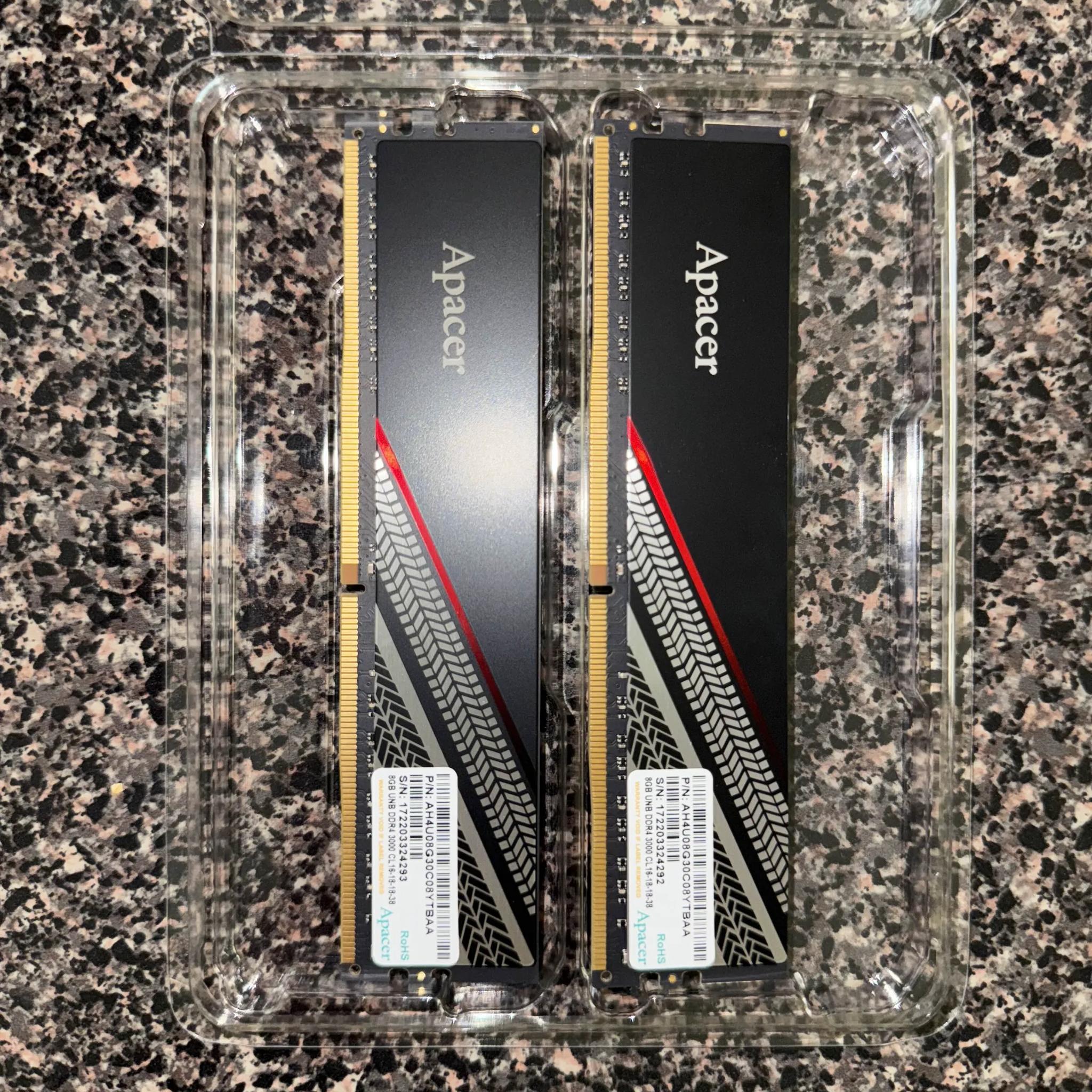Apacer DDR4 2x8gb 3000Mhz (NO BOX)