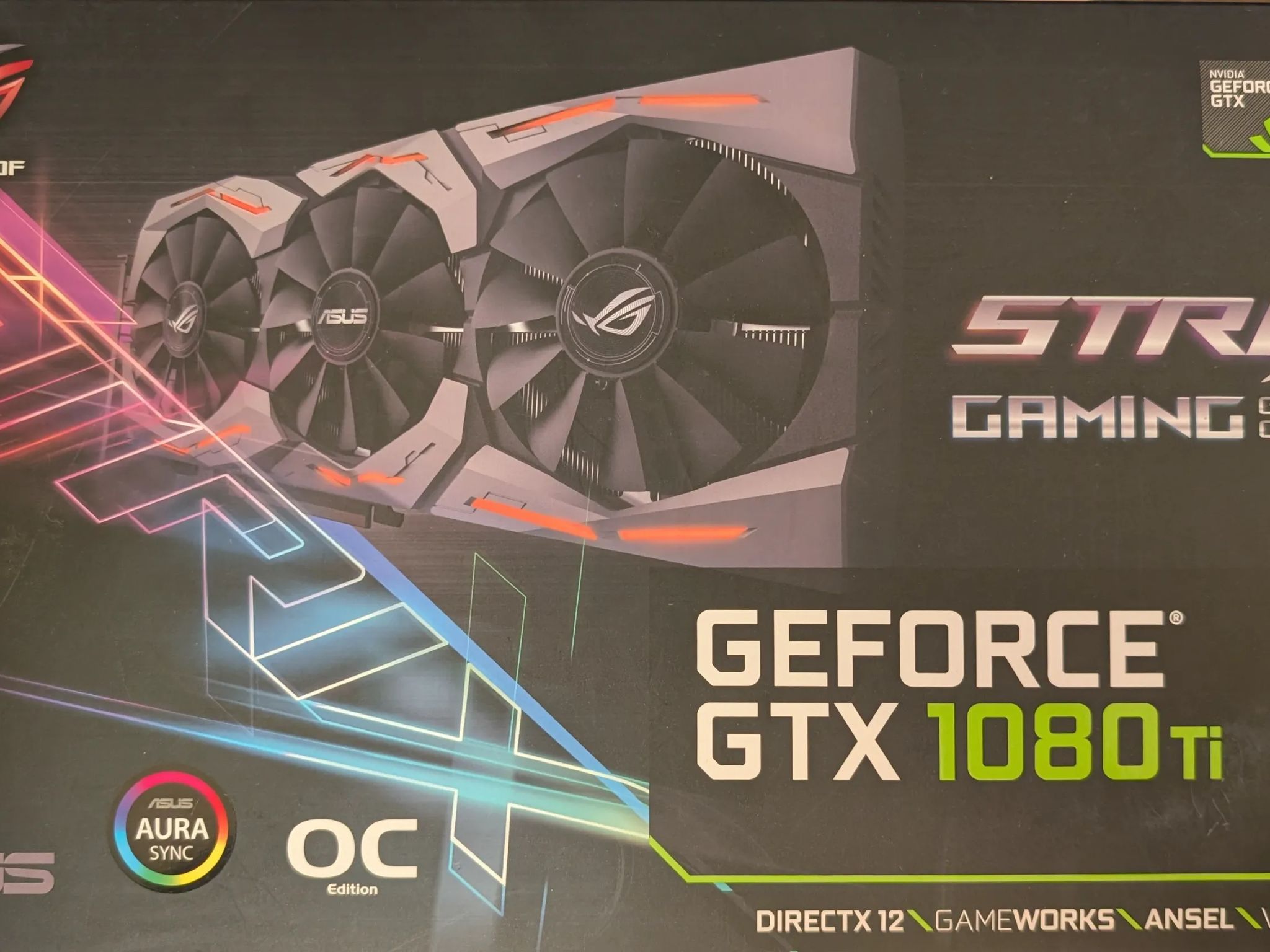 ASUS ROG STRIX GEFORCE GTX 1080Ti OC 11GB
