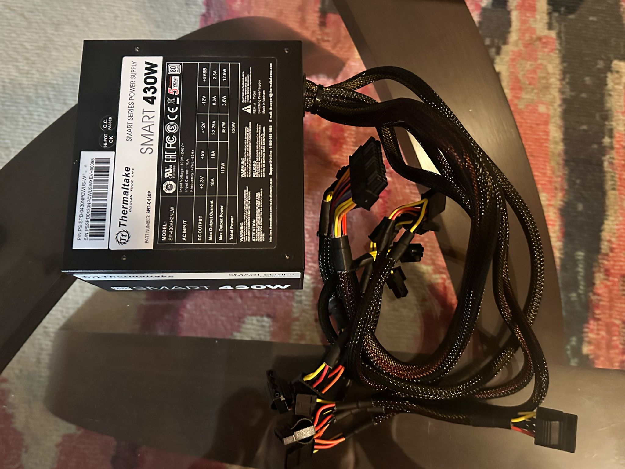 Used Thermaltake Smart 430w PSU