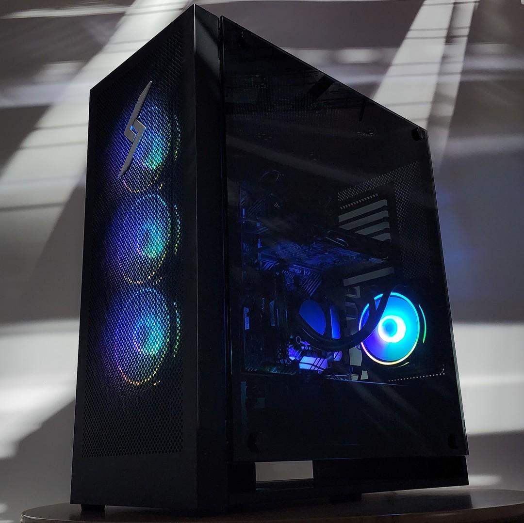 Gaming PC i7-11700F 16GB RAM 500GB SSD RX 6700 10GB Windows 11 Computer