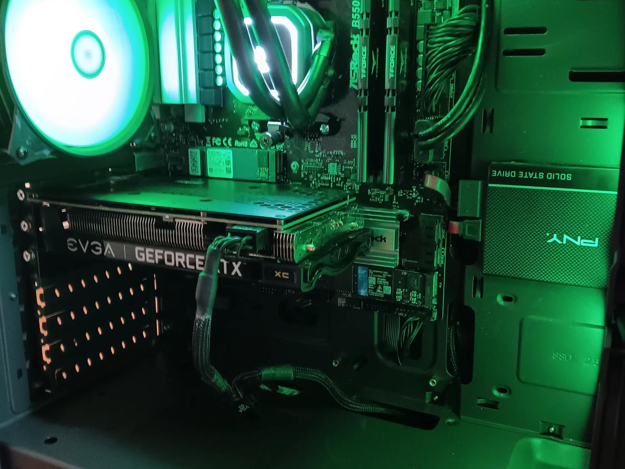 Custom Gaming PC Ryzen 7 RTX 3060 12GB 32GB RAM 3.5TB Digital Storage