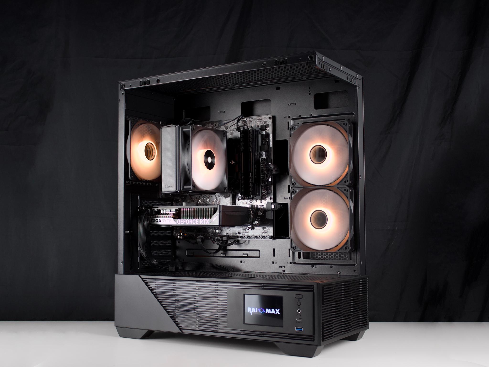 ♠️⚡🗡️Clean Gaming PC | RTX 5060, Ryzen 5 5500, 16GB RAM, 1TB SSD | LCD Display🗡️⚡♠️