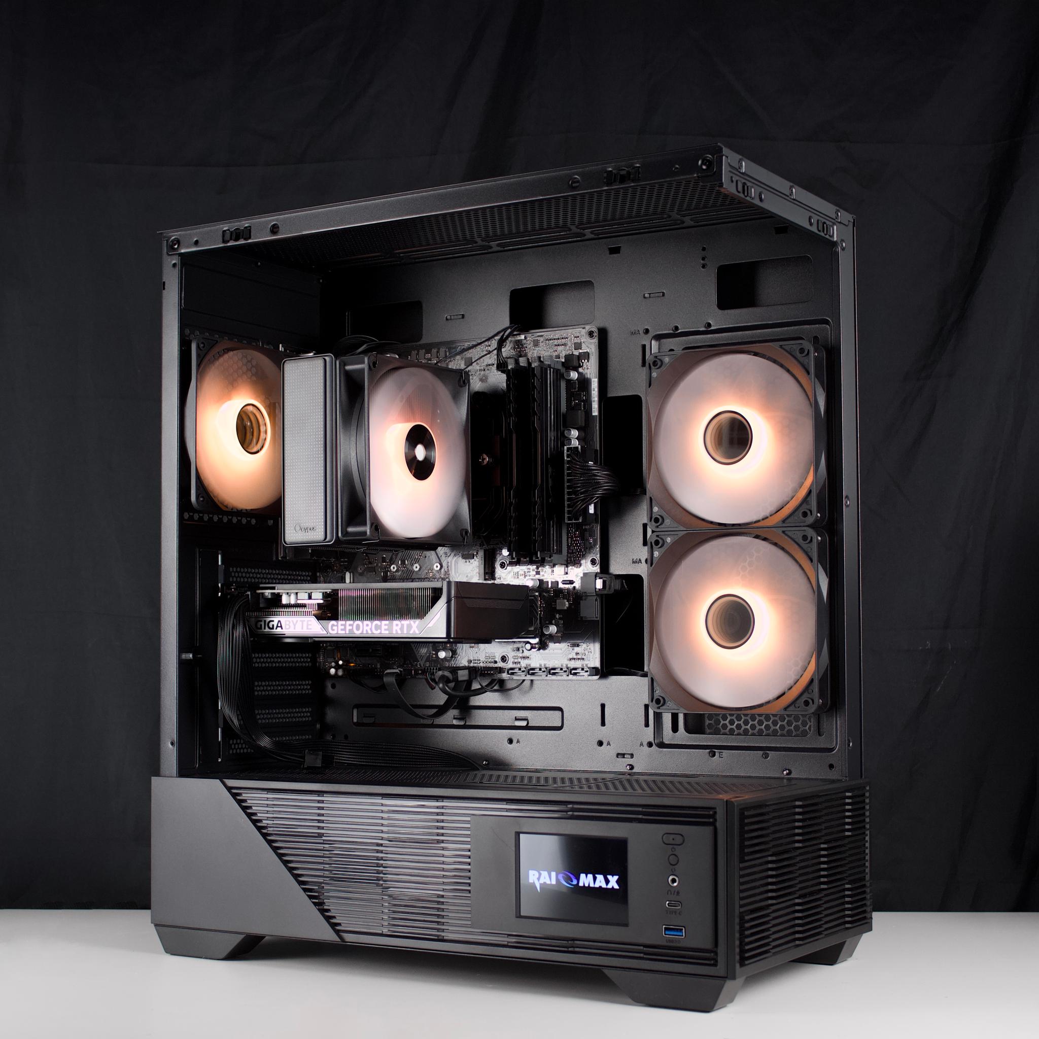 ♠️⚡🗡️Clean Gaming PC | RTX 5060, Ryzen 5 5500, 16GB RAM, 1TB SSD | LCD Display🗡️⚡♠️