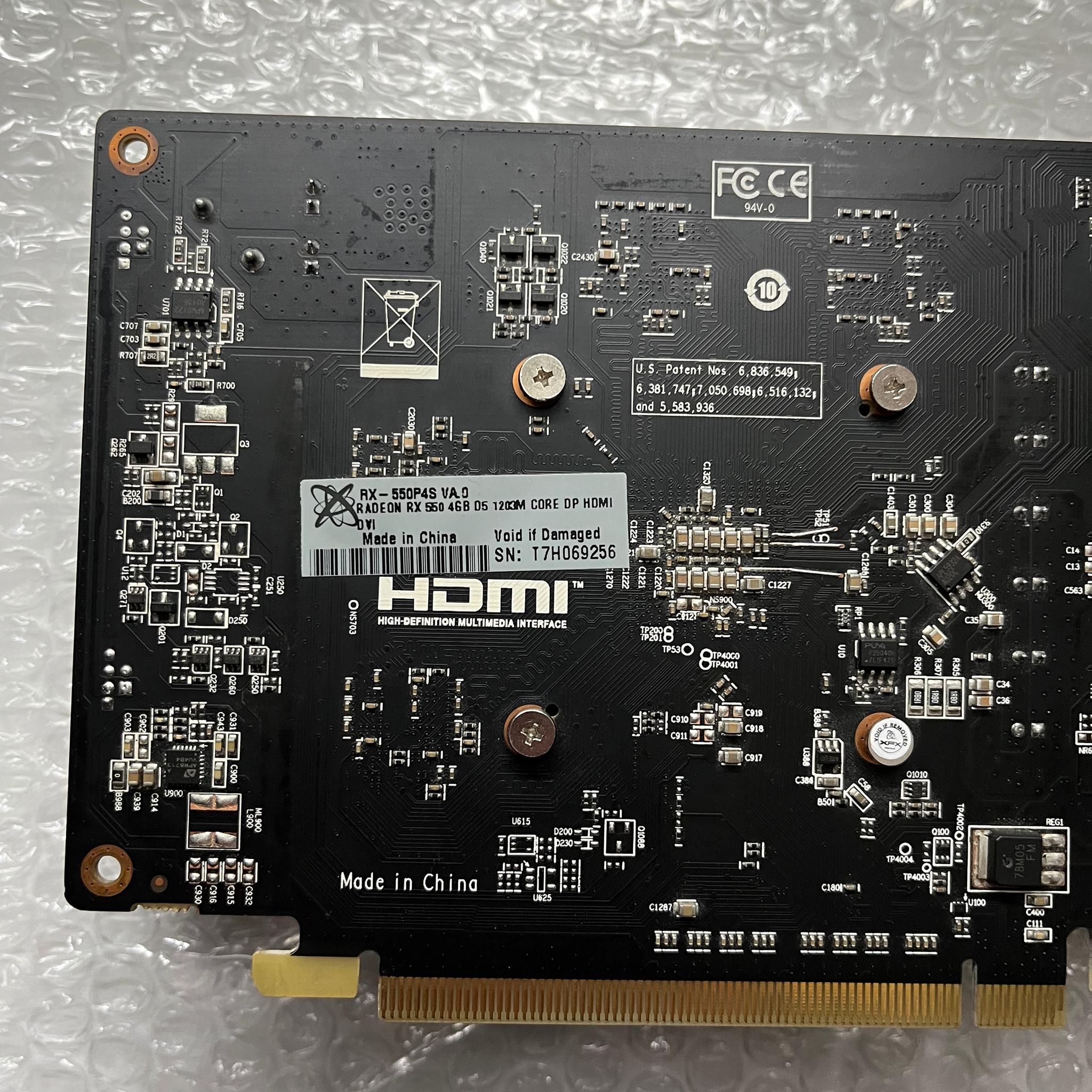 XFX Radeon RX 550 4GB