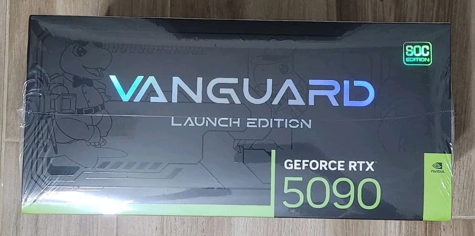 MSI Vanguard Launch Edition 5090!!!