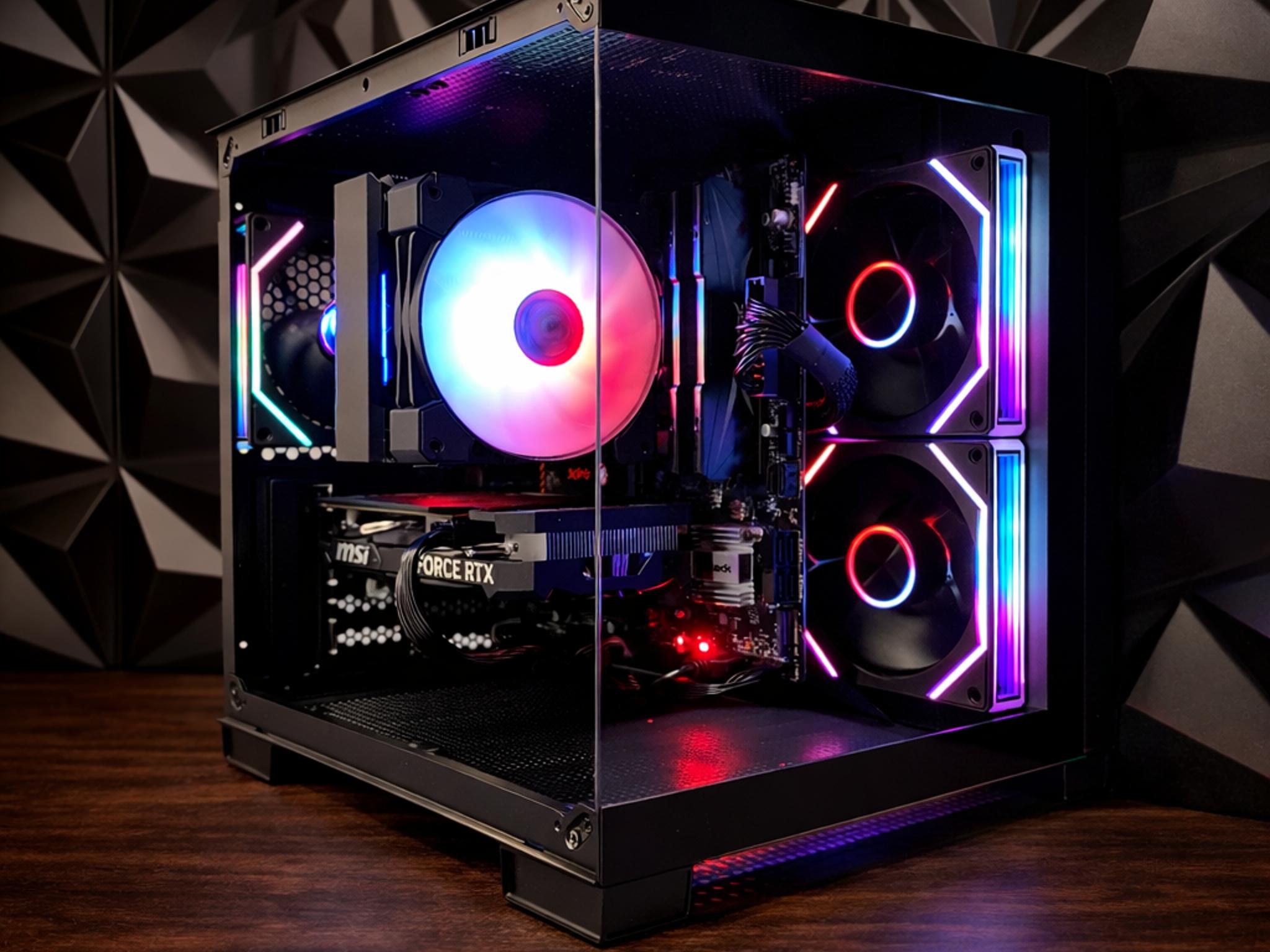🔥 HIGH FPS CUBEX ARGB Gaming PC - RTX 4060 - R5 3500 - 16GB 3200MHz - 512GB NVME - 600W GOLD PSU