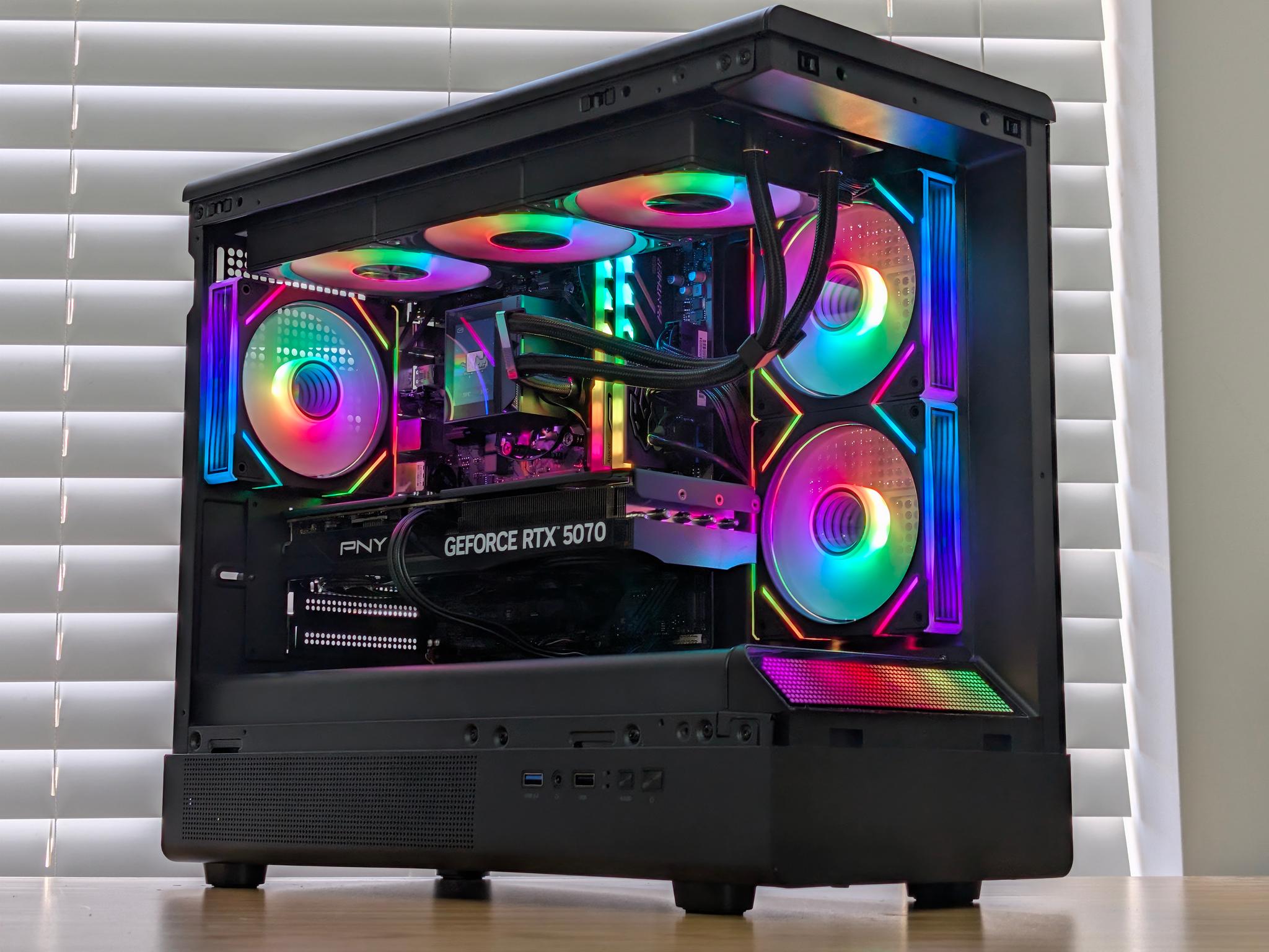 🌈🖤Ryzen 7 7700x | RTX 5070 | 32GB DDR5 | 2TB SSD | Gaming PC🖤🌈