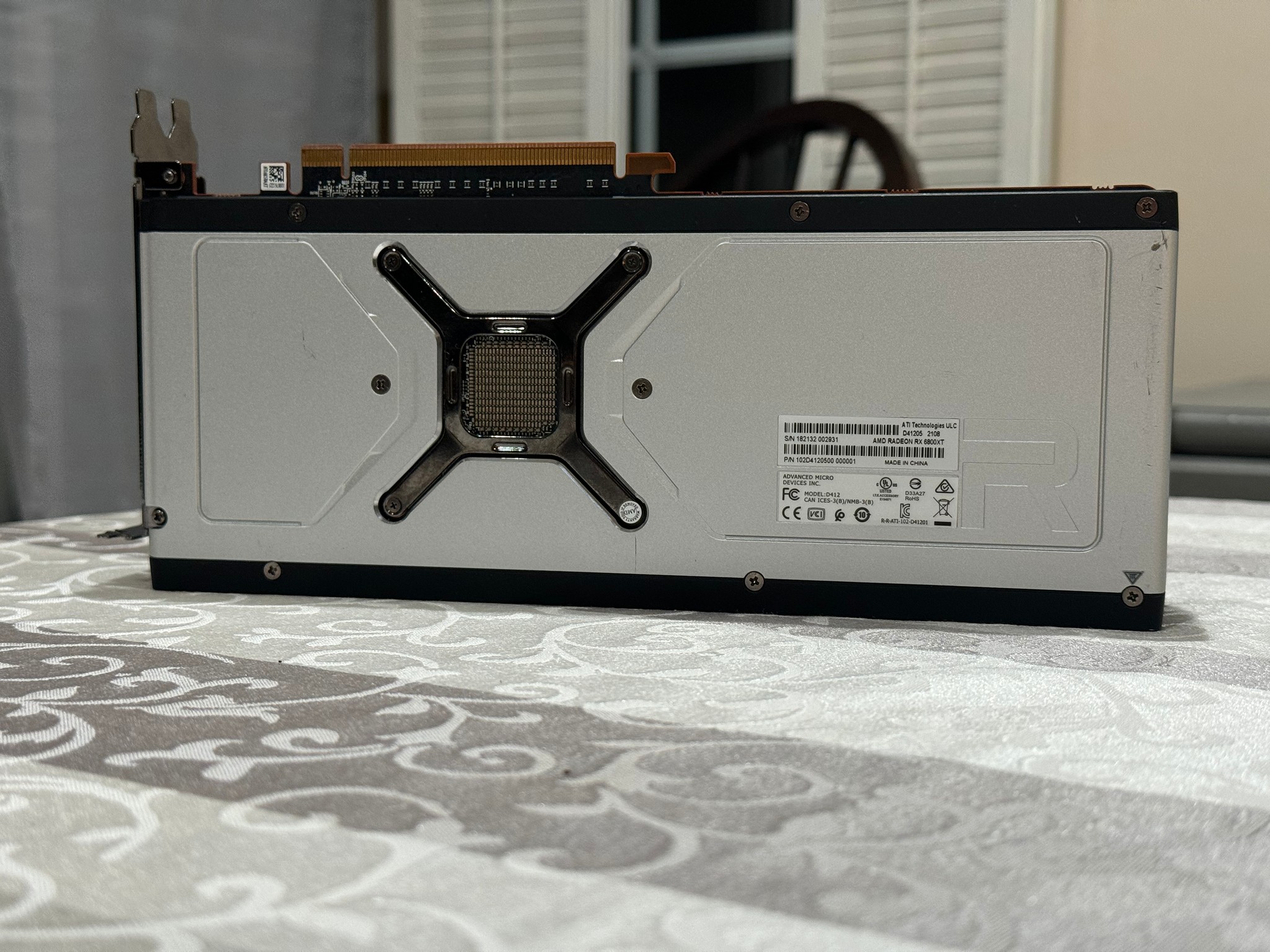 FOR PARTS/AS IS AMD RX 6800XT 16GB AMD Reference Model
