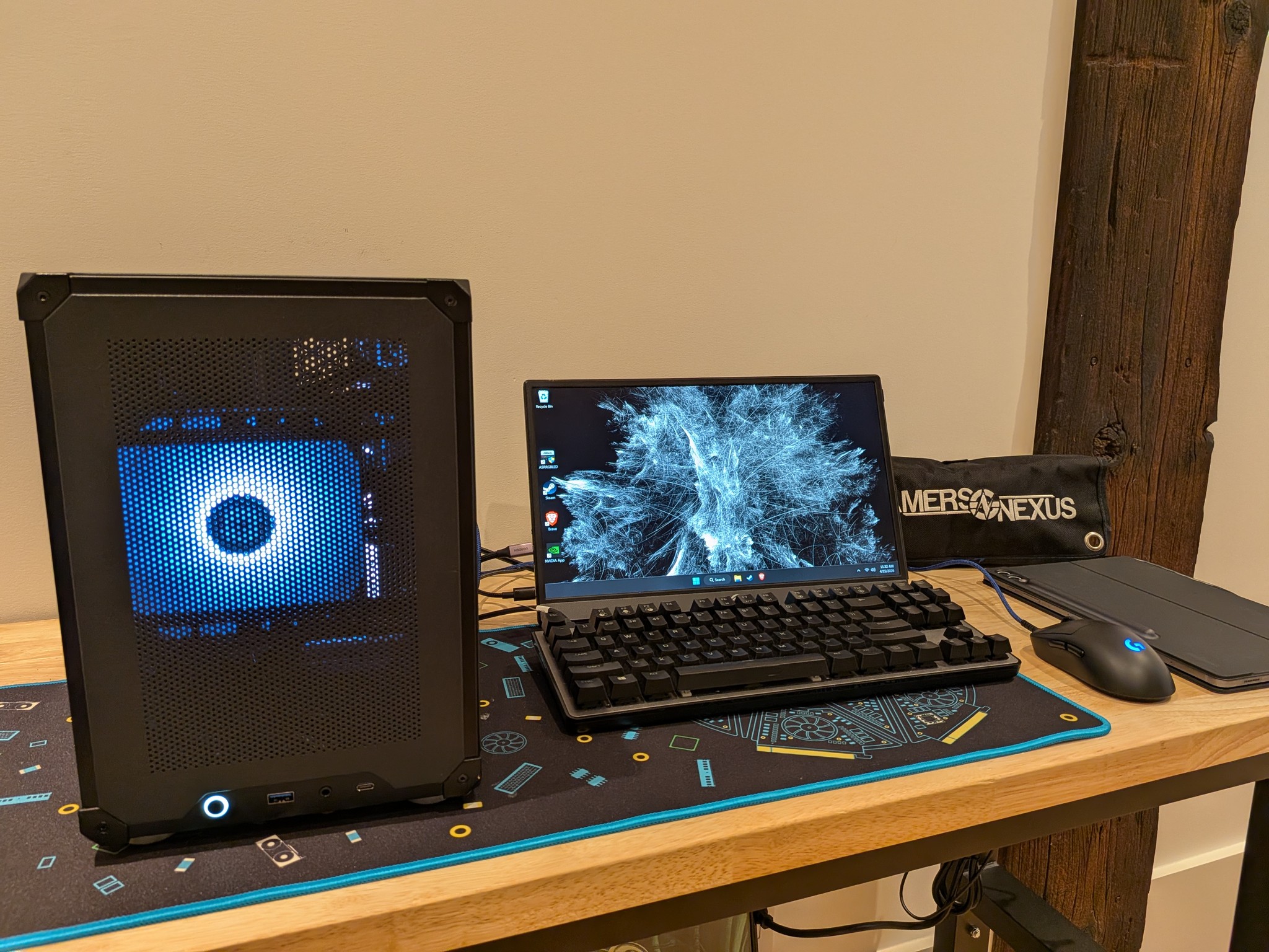 1080p Grayscale - RTX 5050, Ryzen 5 5600X, 16 GB DDR4 RAM, 1 TB Gen 4 NVME, RGB