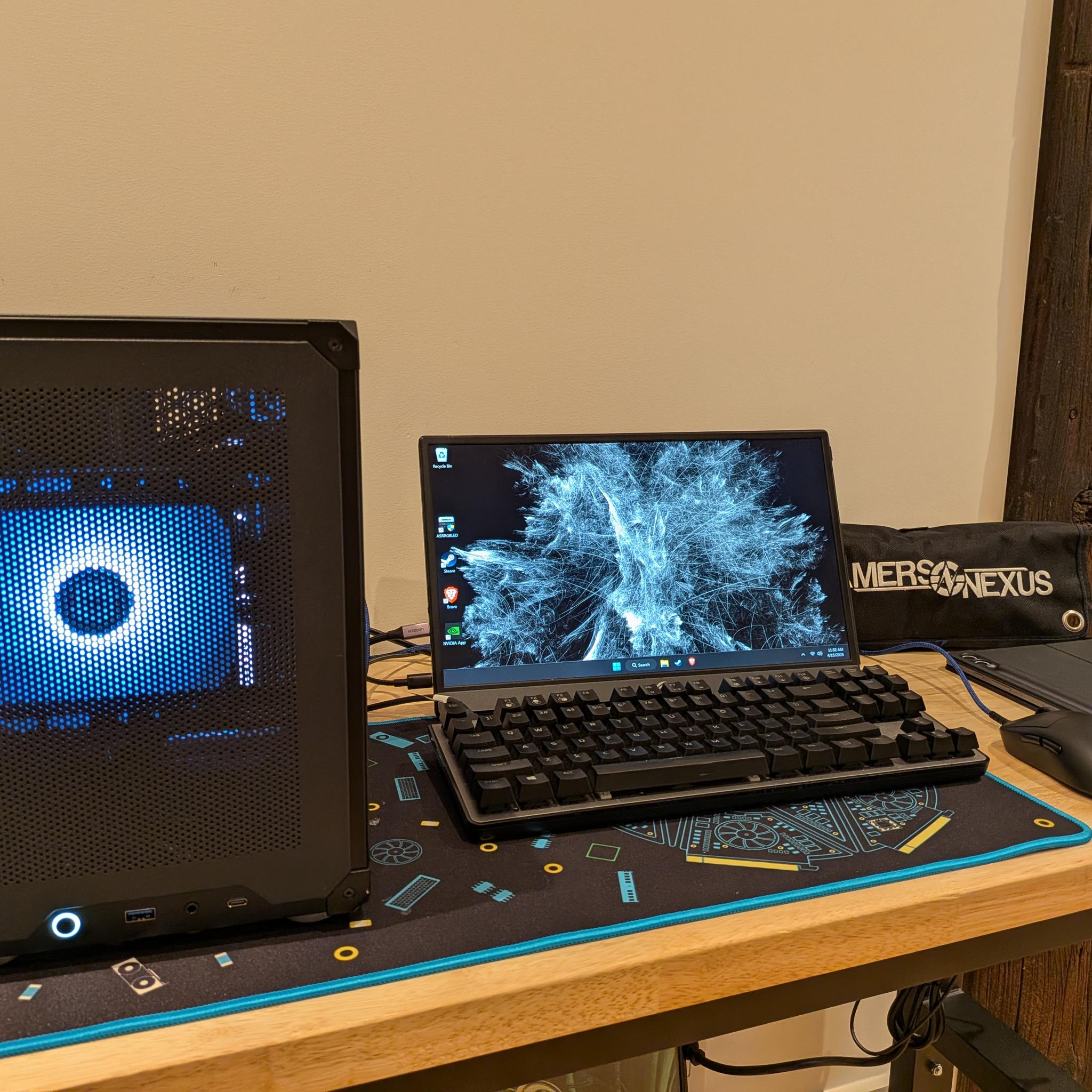 1080p Grayscale - RTX 5050, Ryzen 5 5600X, 16 GB DDR4 RAM, 1 TB Gen 4 NVME, RGB