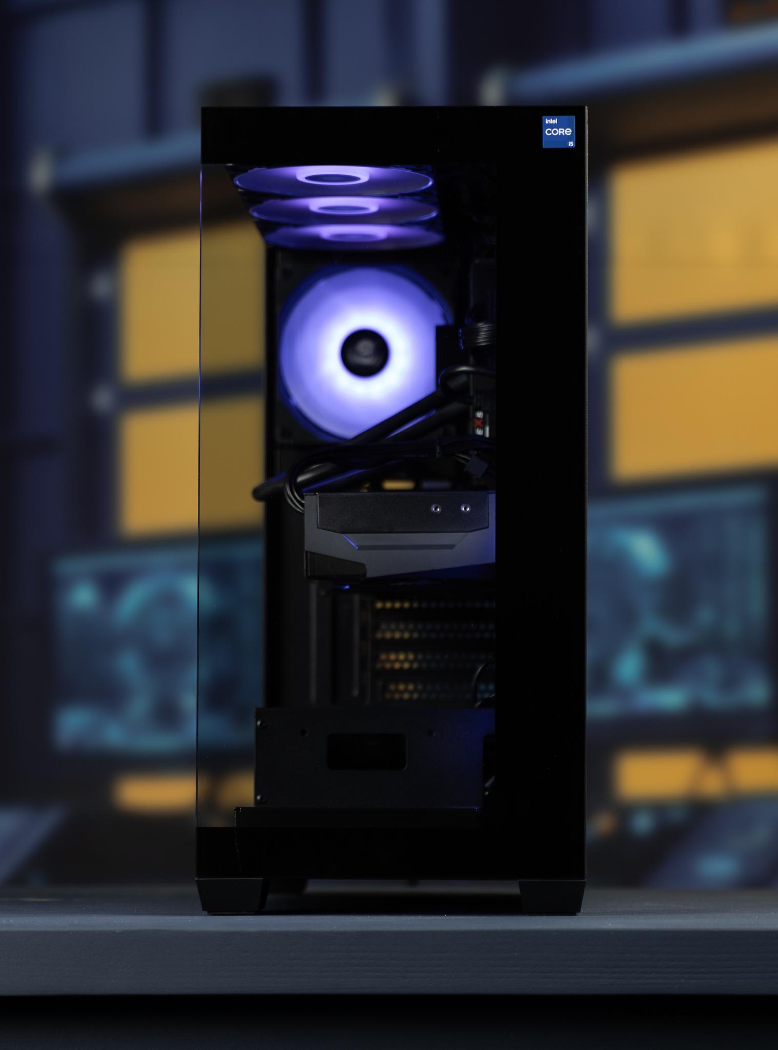 “Nebulor I” RTX 3080 Ti Intel Core i5 14400F 32GB 1TB Windows 11 Workstation Gaming PC