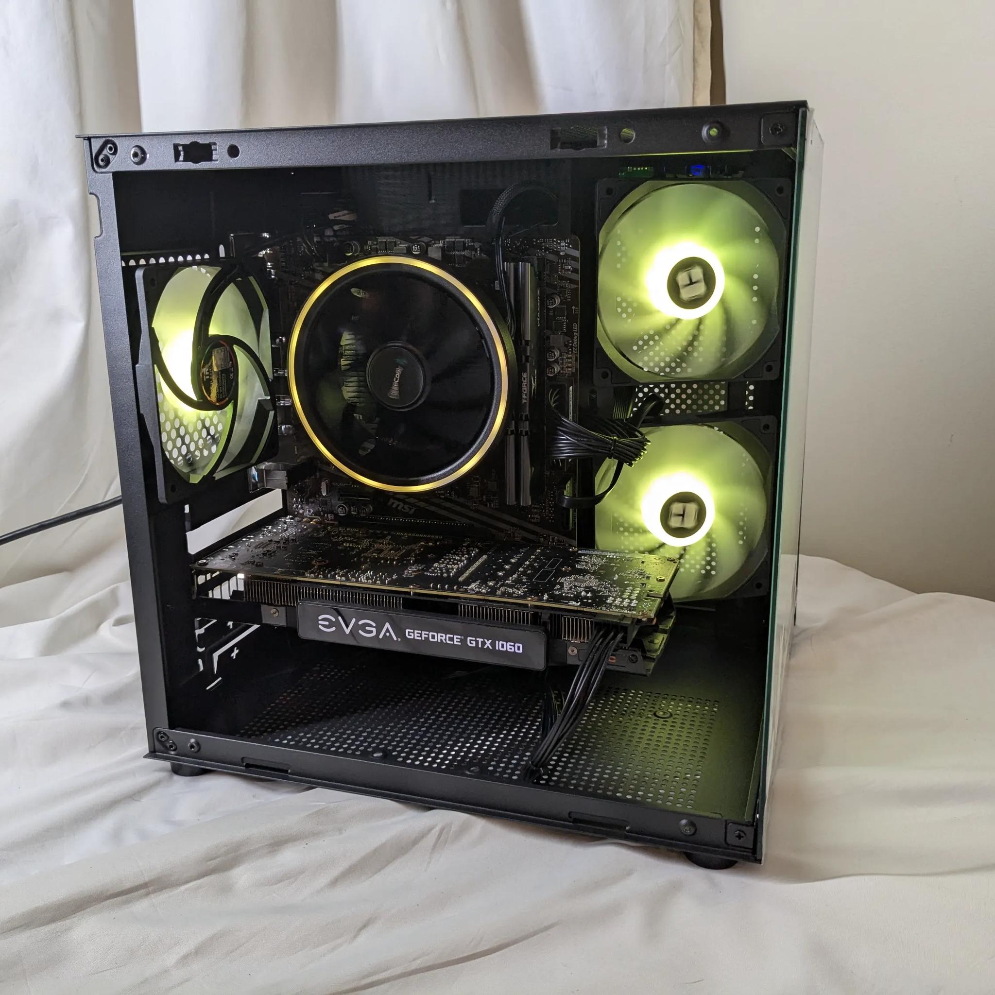 GTX 1060 | RYZEN 7 1700 | 16 GB RAM | WINDOWS 11 HOME