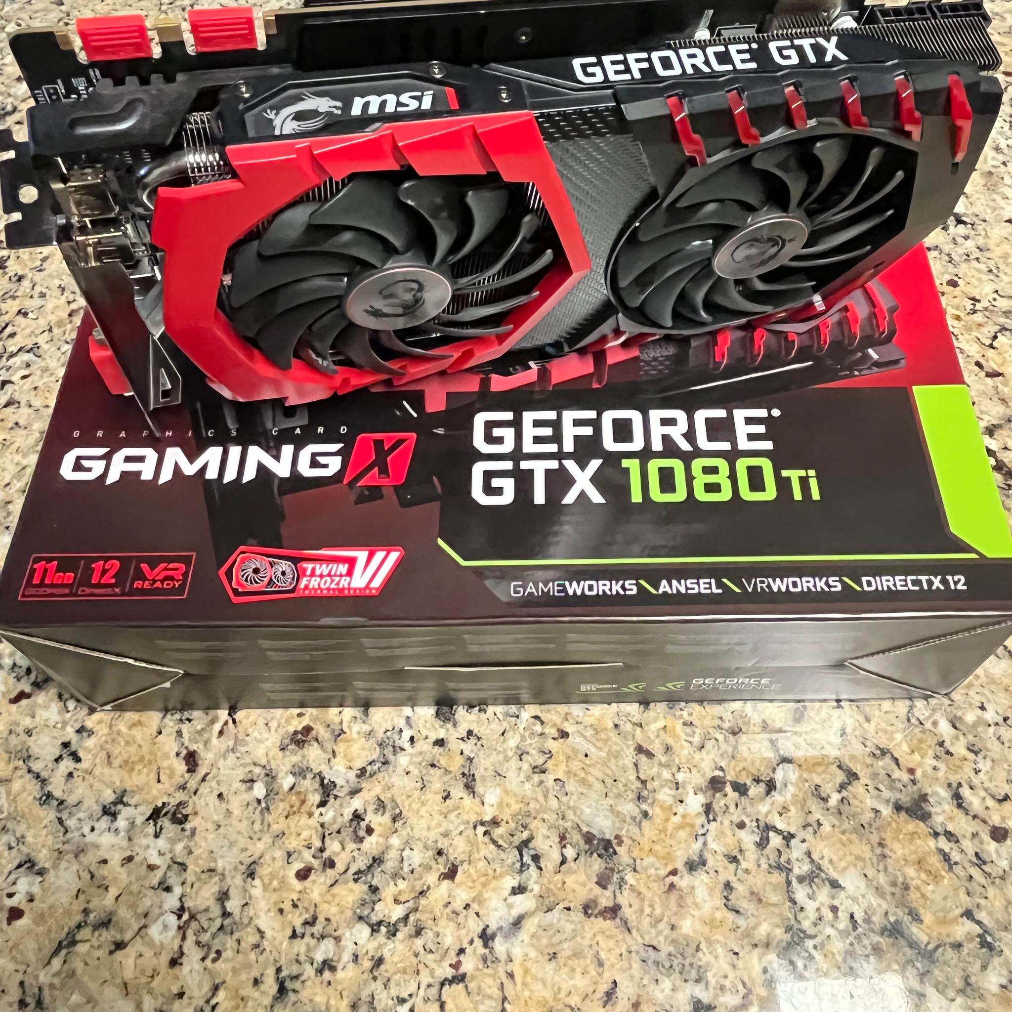 MSI GTX 1080ti Gaming X 11GB