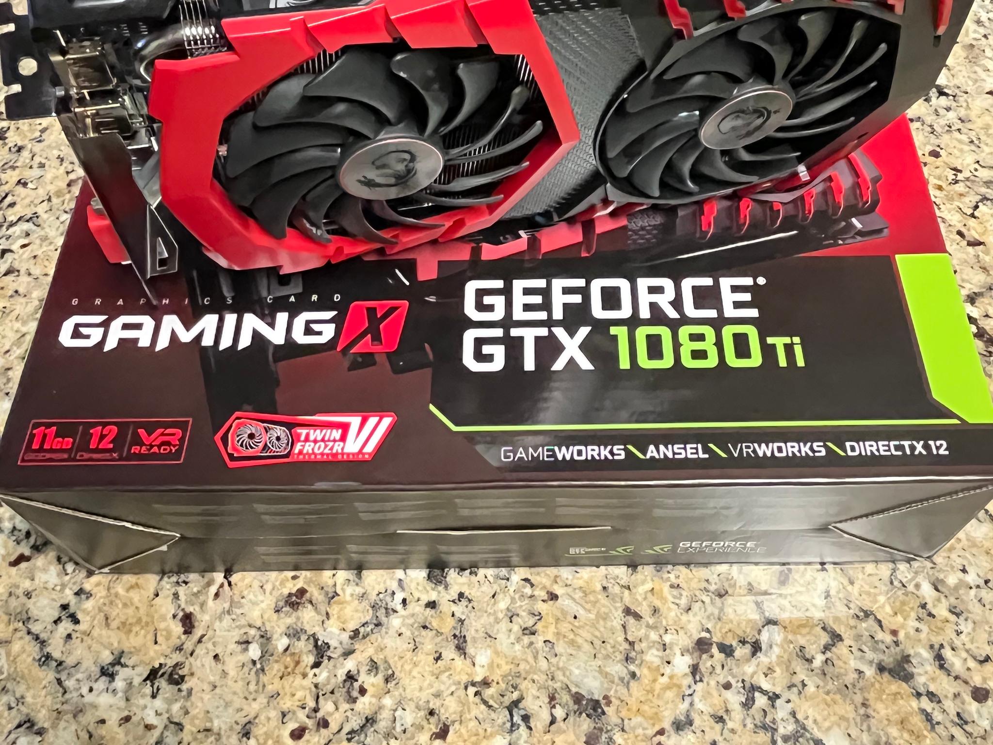 MSI GTX 1080ti Gaming X 11GB