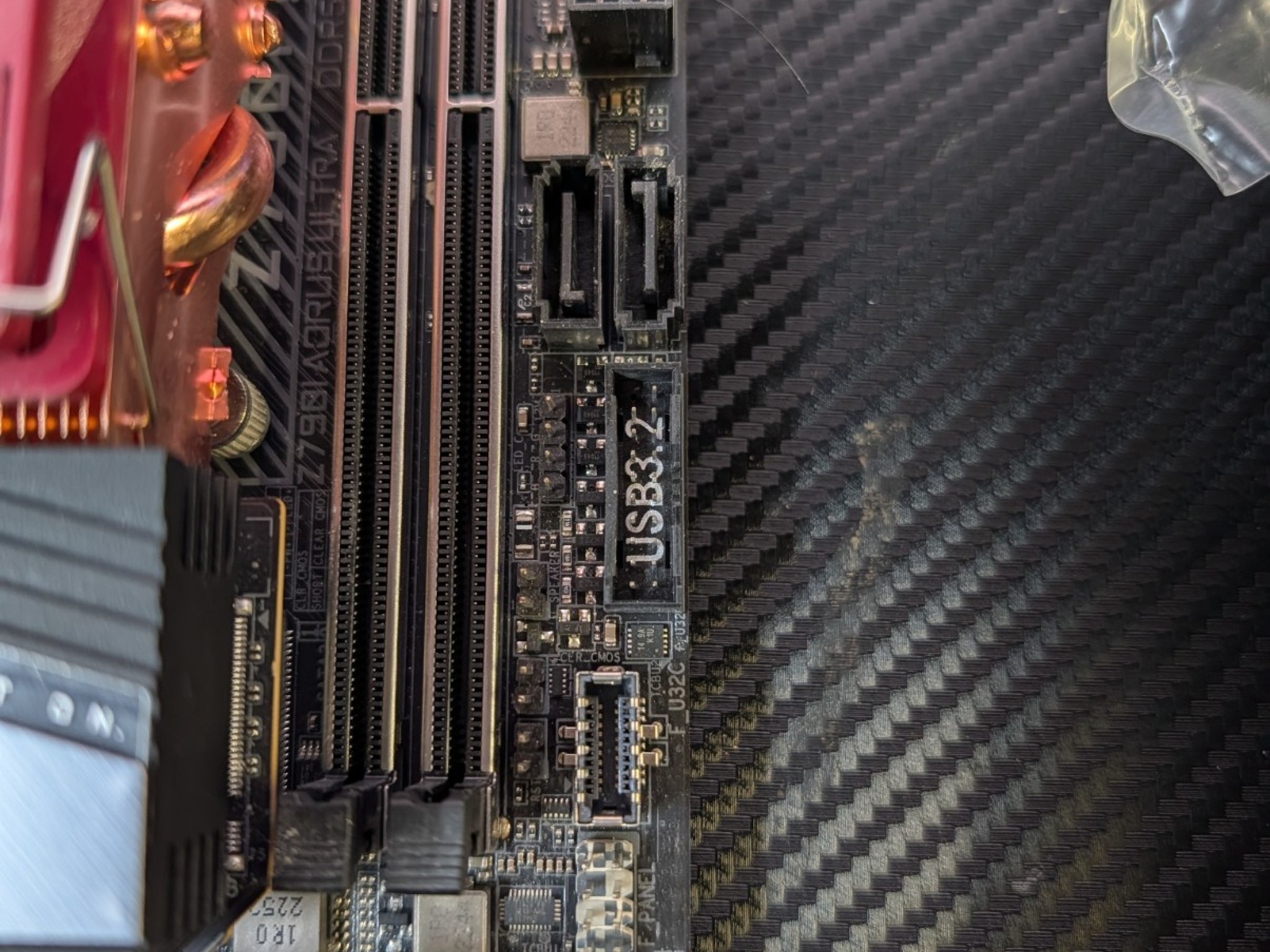 Gigabyte Z790I Aorus Ultra w/ Intel I5-14600k & AXP90-47 Cooler & Contact Frame