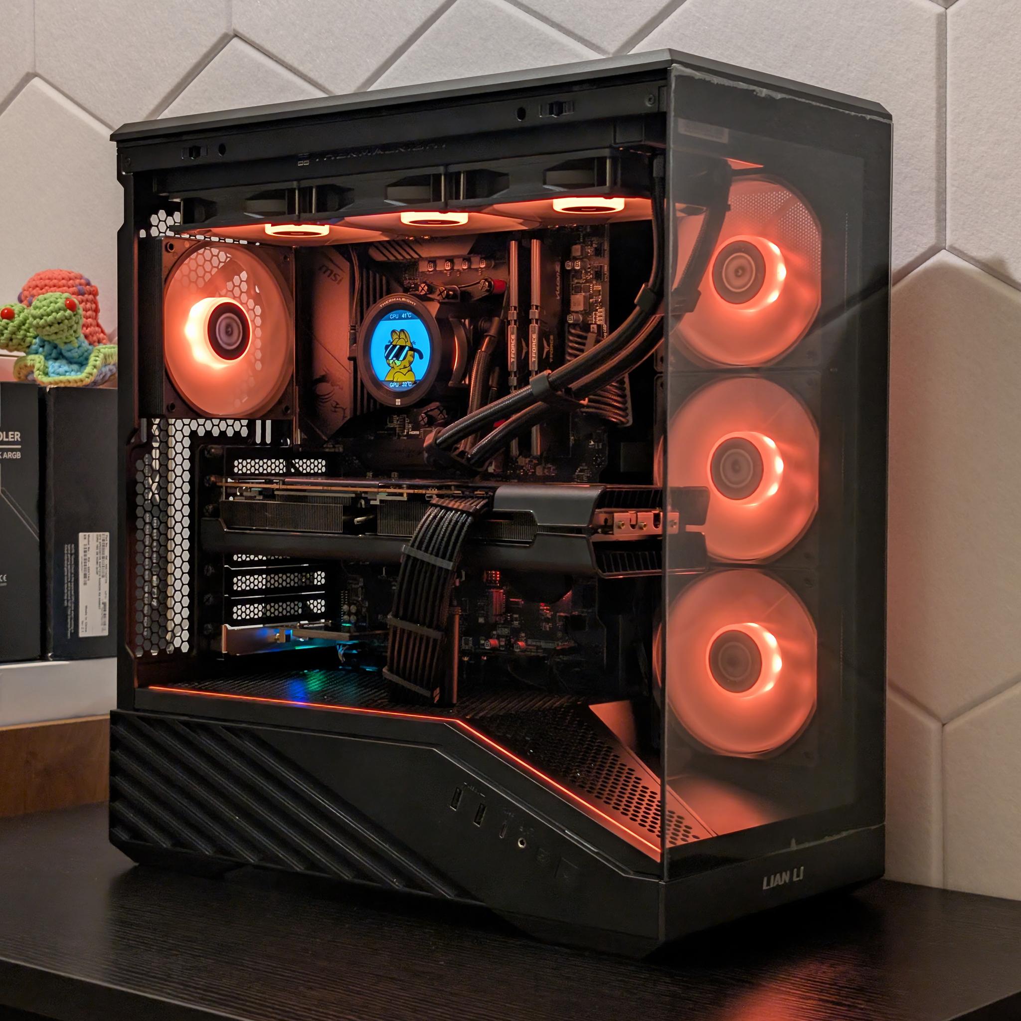 🐦‍⬛🔥1440p Gaming Beast | RX 6900XT | Ryzen 7 5700X | 1TB SSD | 32GB RAM | WiFi 6 & BT🔥🐦‍⬛