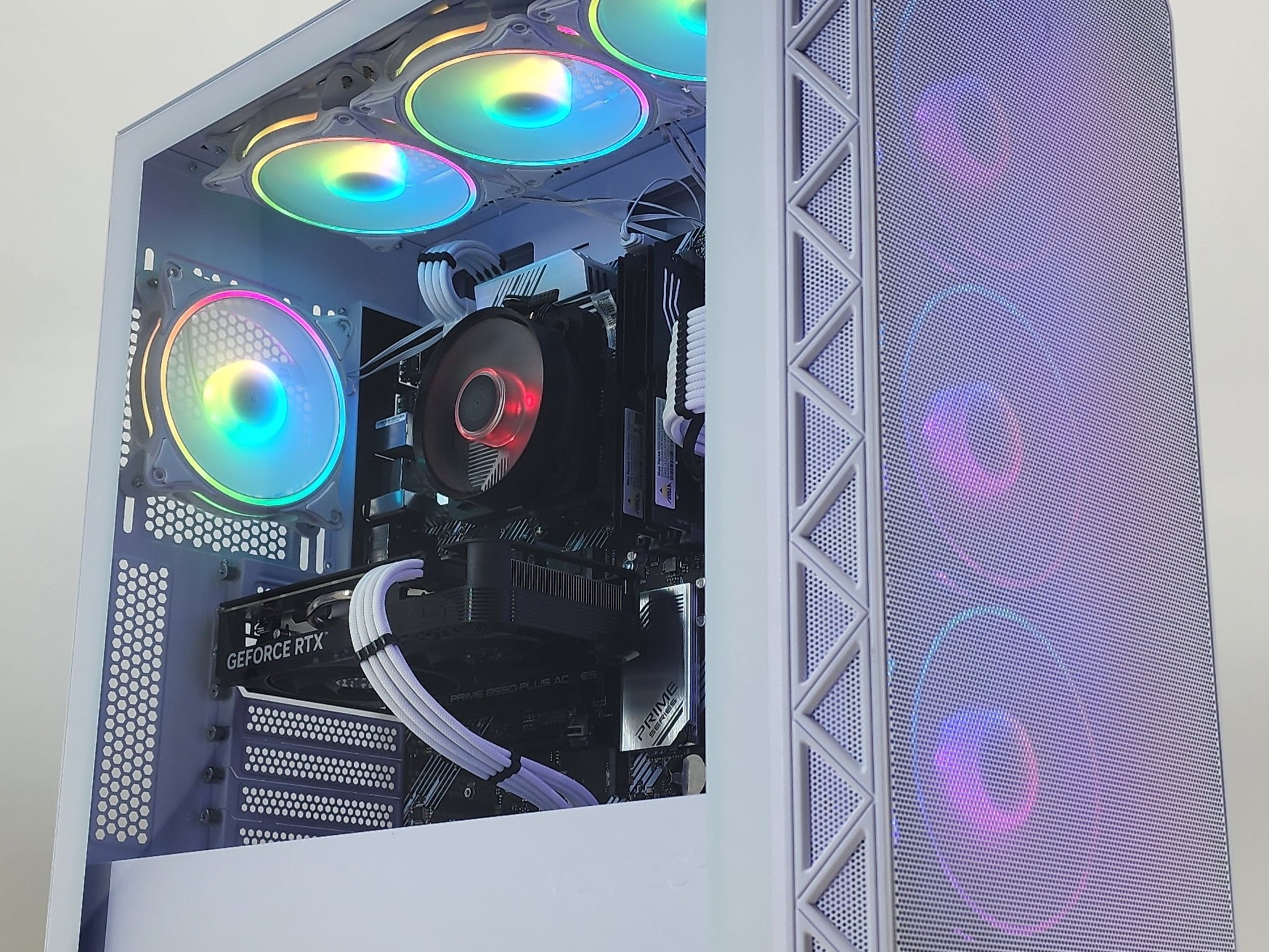 Gaming PC Ryzen 7 5700X 16GB RAM 500GB SSD RTX 4060 8GB Windows 11 Computer