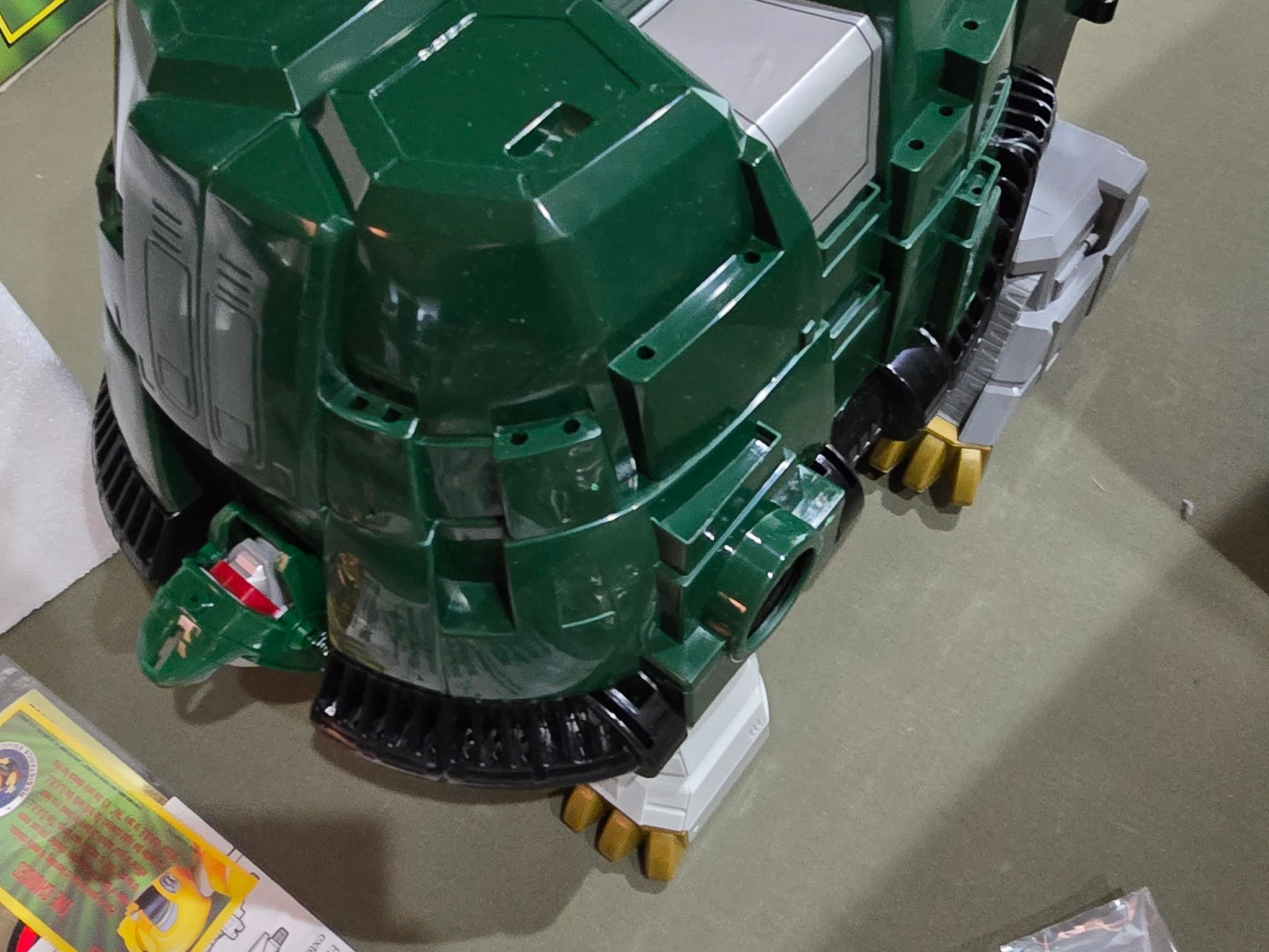 Vintage 1994 Bandai Mighty Morphin Power Rangers Tor The Shuttle Zord new open box